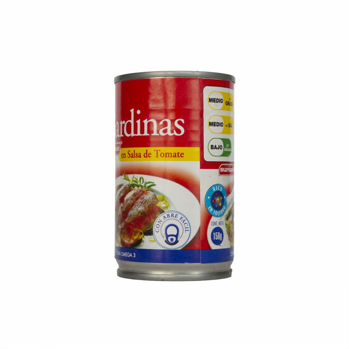 Sardinas En Salsa De Tomate SUPERMAXI 156 G - Imagen 8