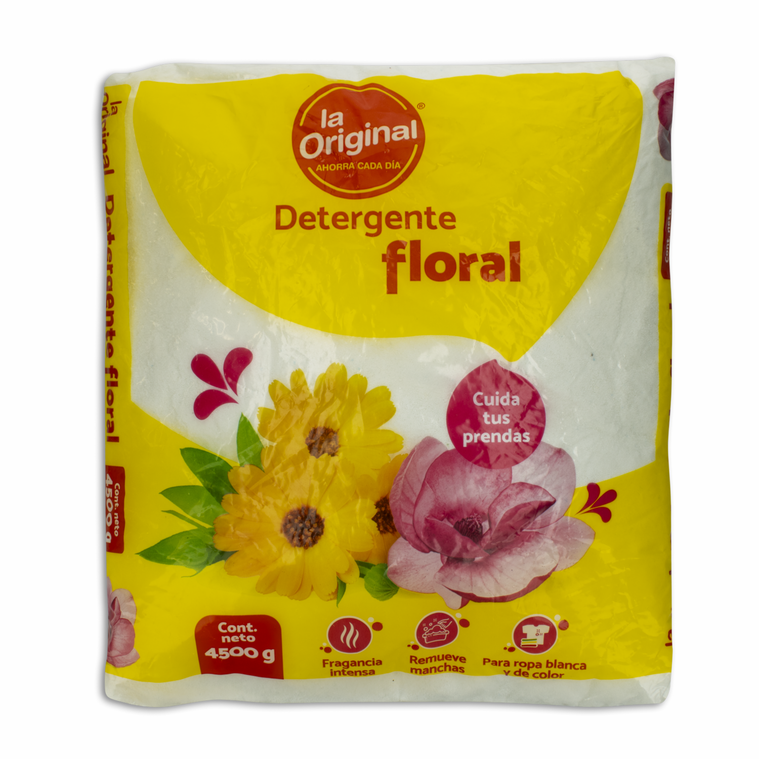 Detergente En Polvo Fragancia Floral LA ORIGINAL 4500 G