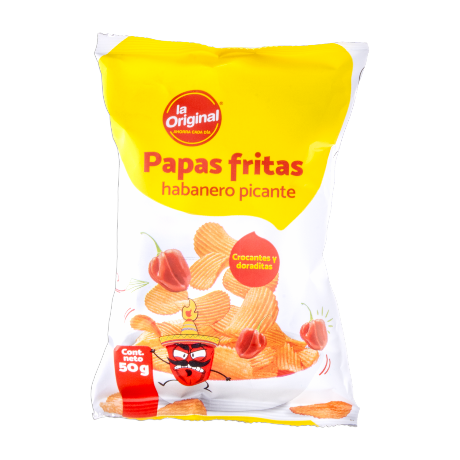 Papas Fritas Habaneras Picantes LA ORIGINAL 50 G
