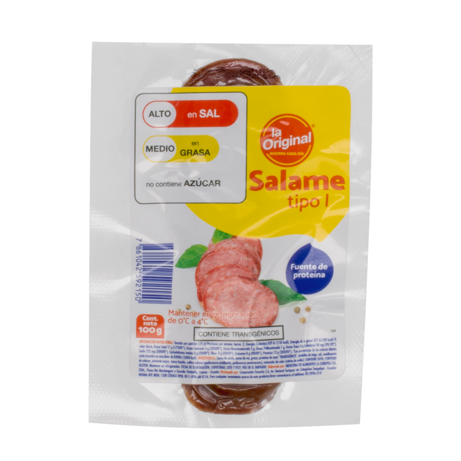 Salami Tipo I LA ORIGINAL 100 G