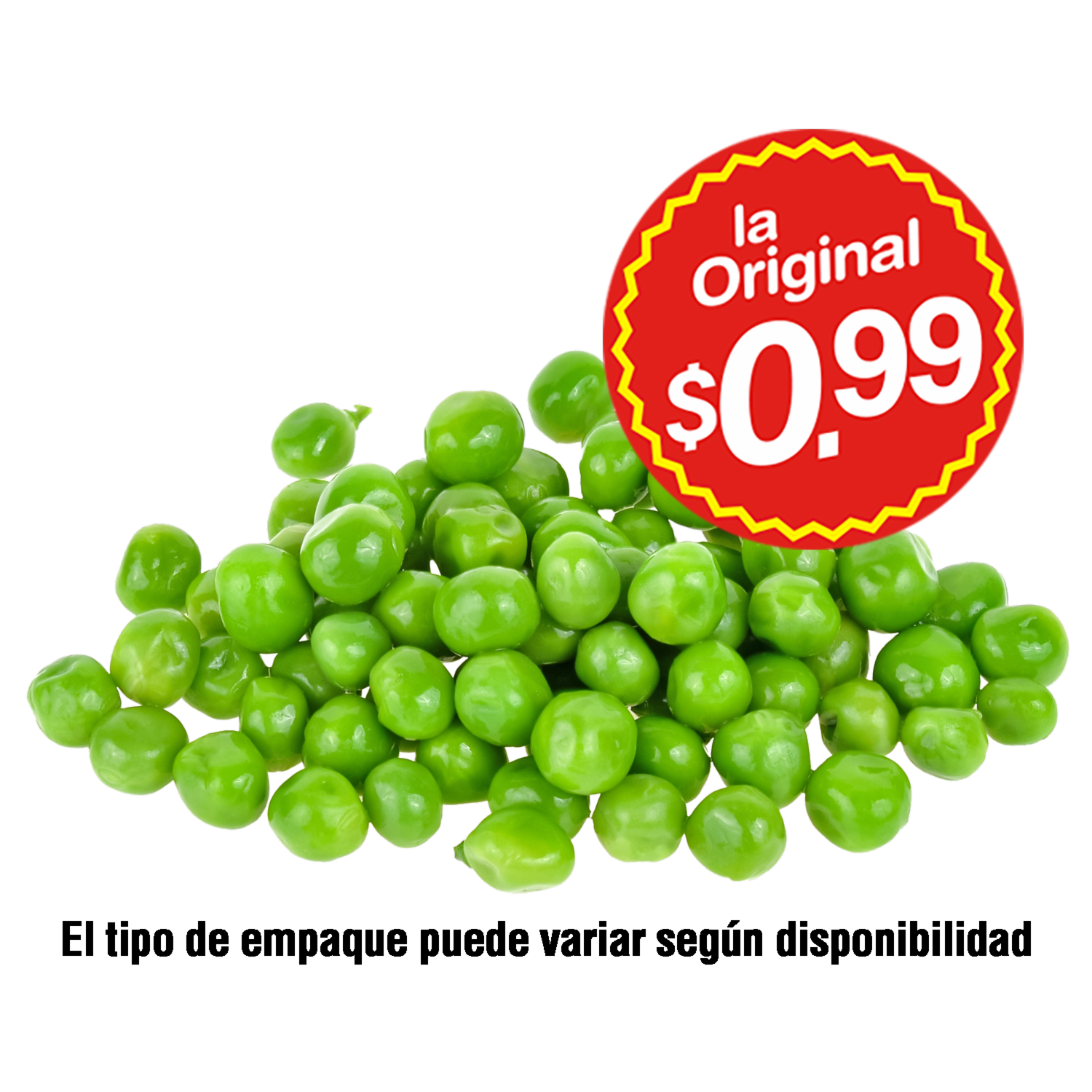 Arvejas Frescas LA ORIGINAL 250 G