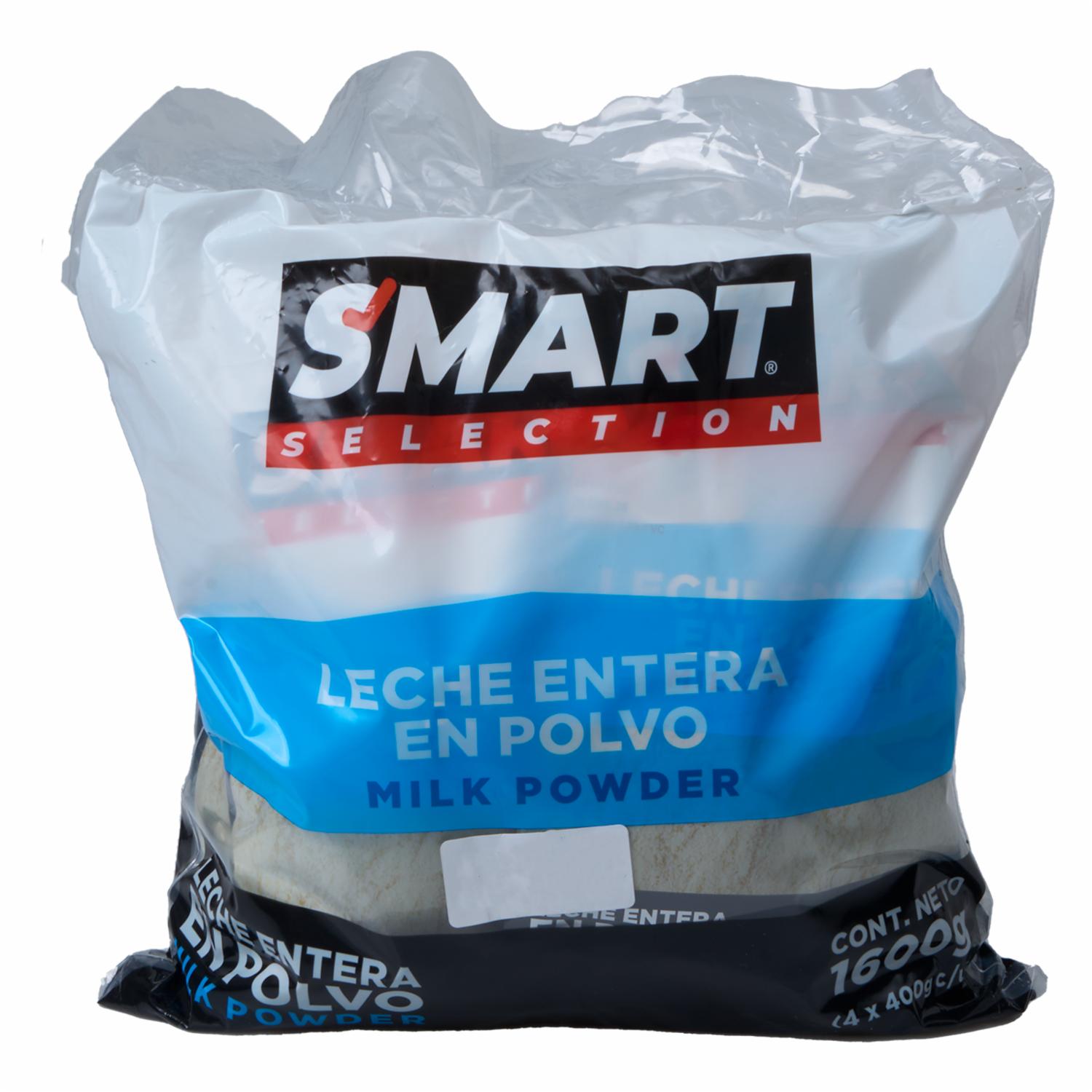Leche En Polvo Con Vitaminas Y Fibra SMART SELECTION 4 X 400 G