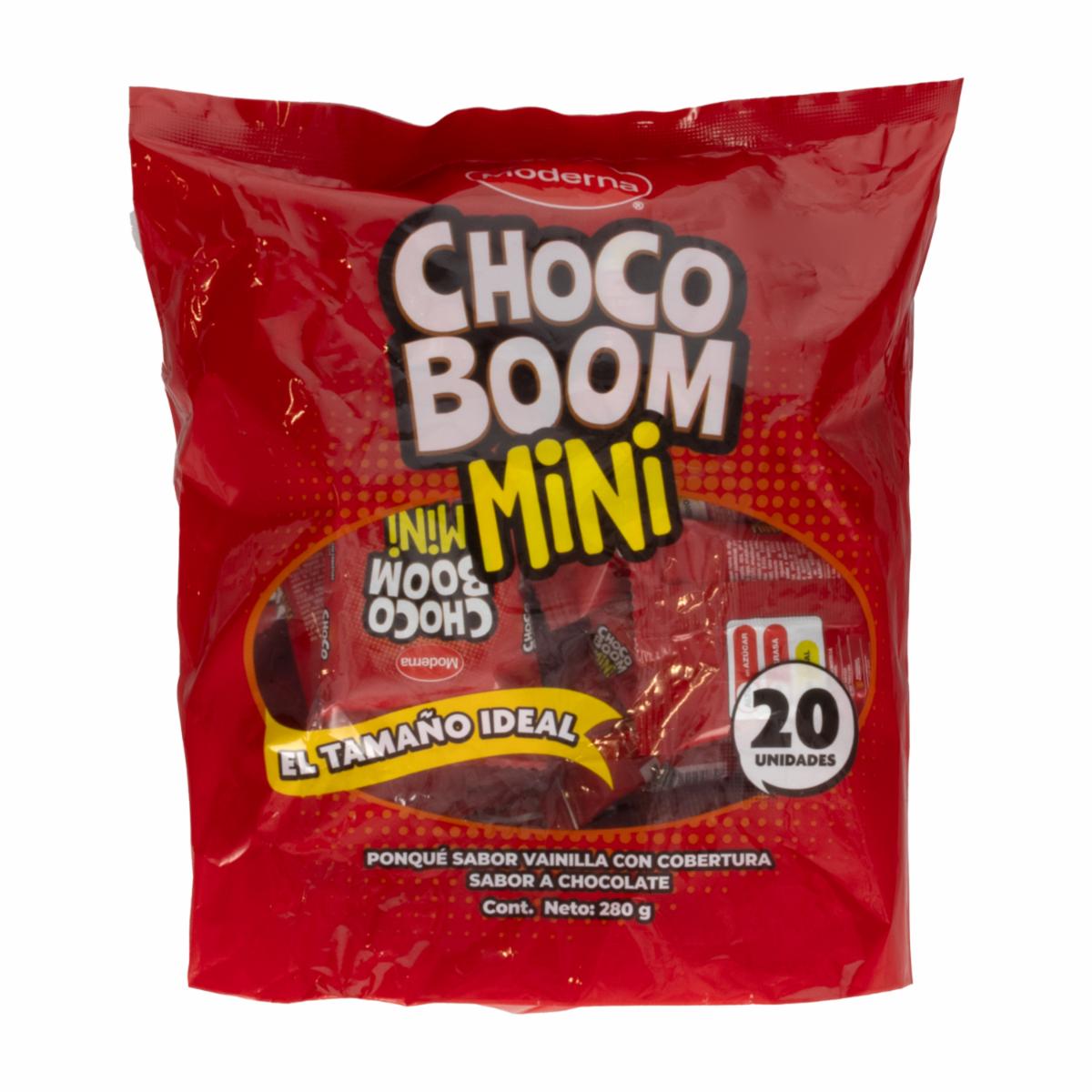 Choco Boom Vainilla Con Chocolate MODERNA 20 X 14 G