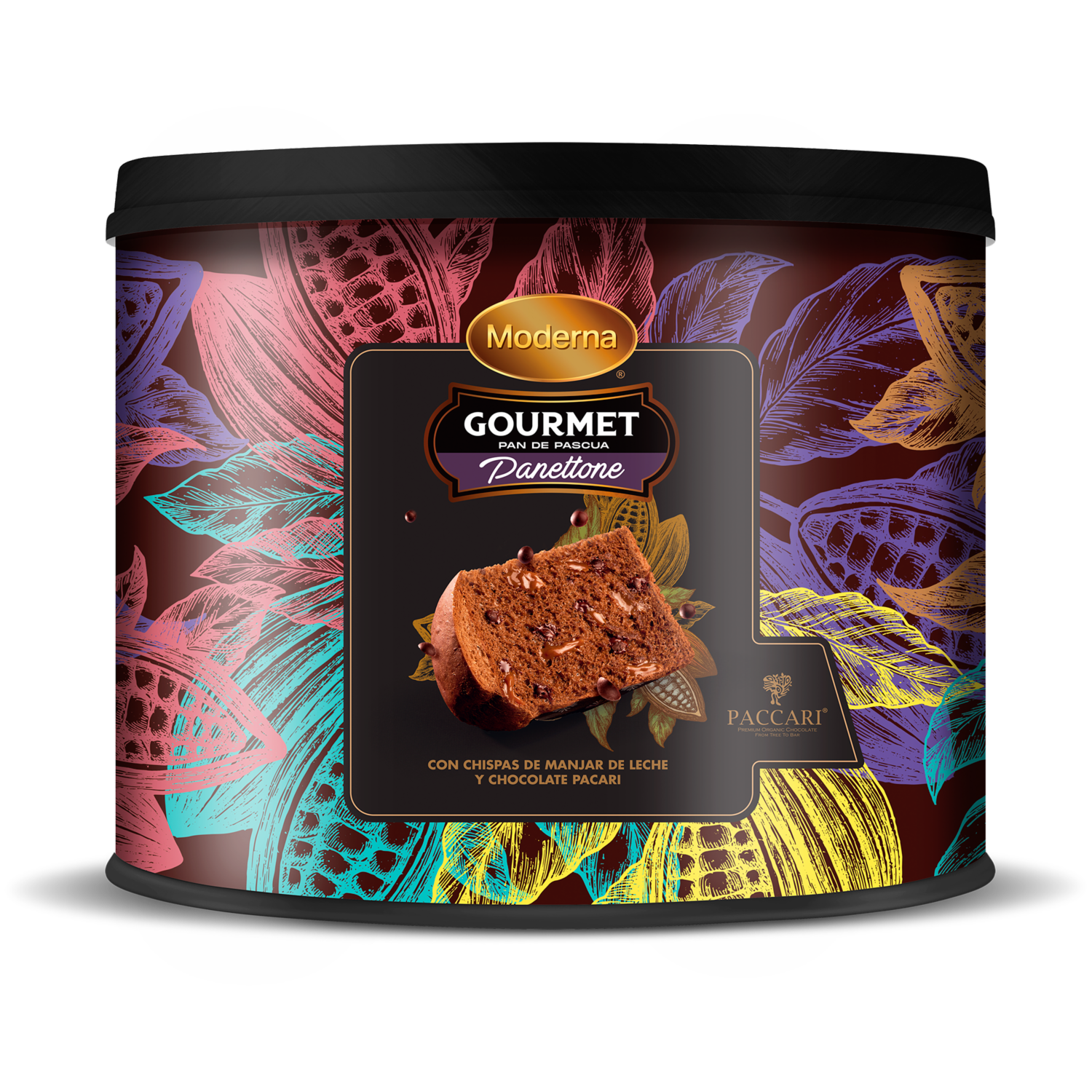 Panettone Gourmet Paccari MODERNA 360 G