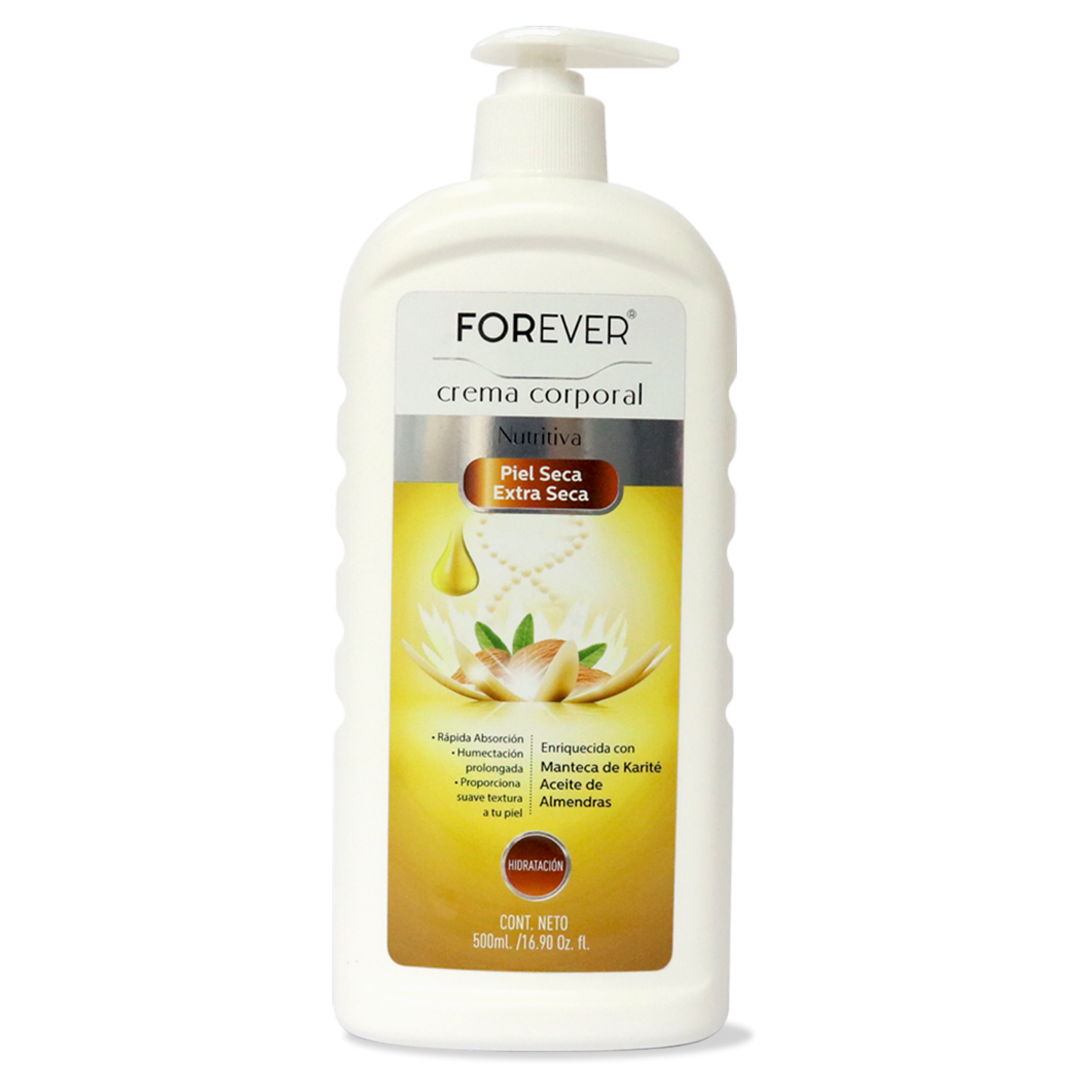 Crema Corporal Dermocosmética Nutritiva FOREVER 500 Ml