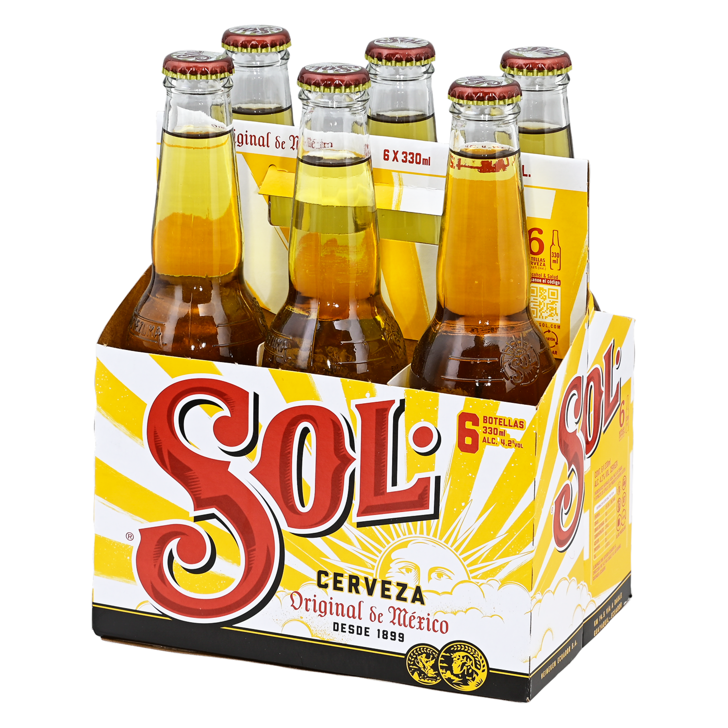Cerveza Importada SOL 330 Ml