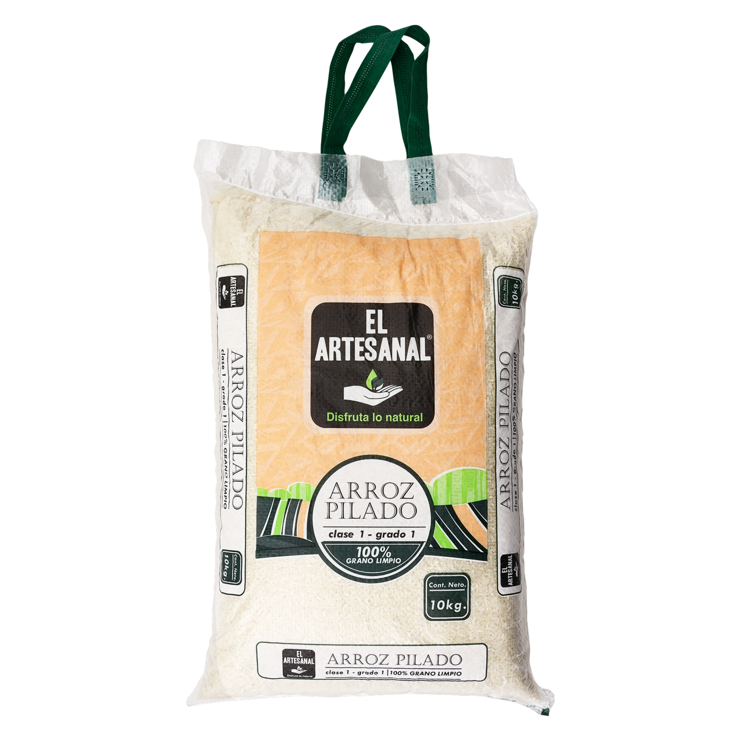 Arroz Blanco Pilado Natural EL ARTESANAL 10 Kg