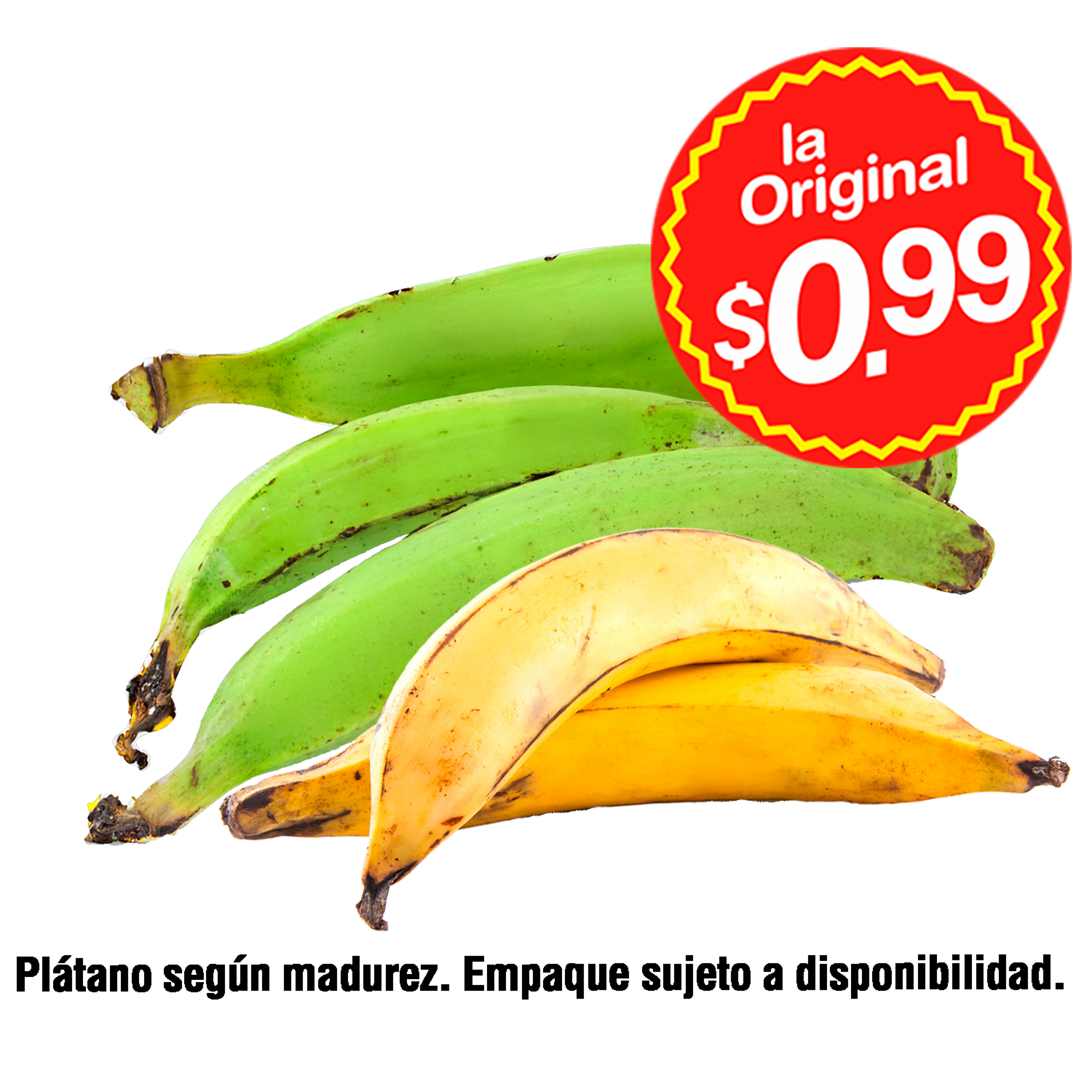 Platano Fresco LA ORIGINAL 1800 G