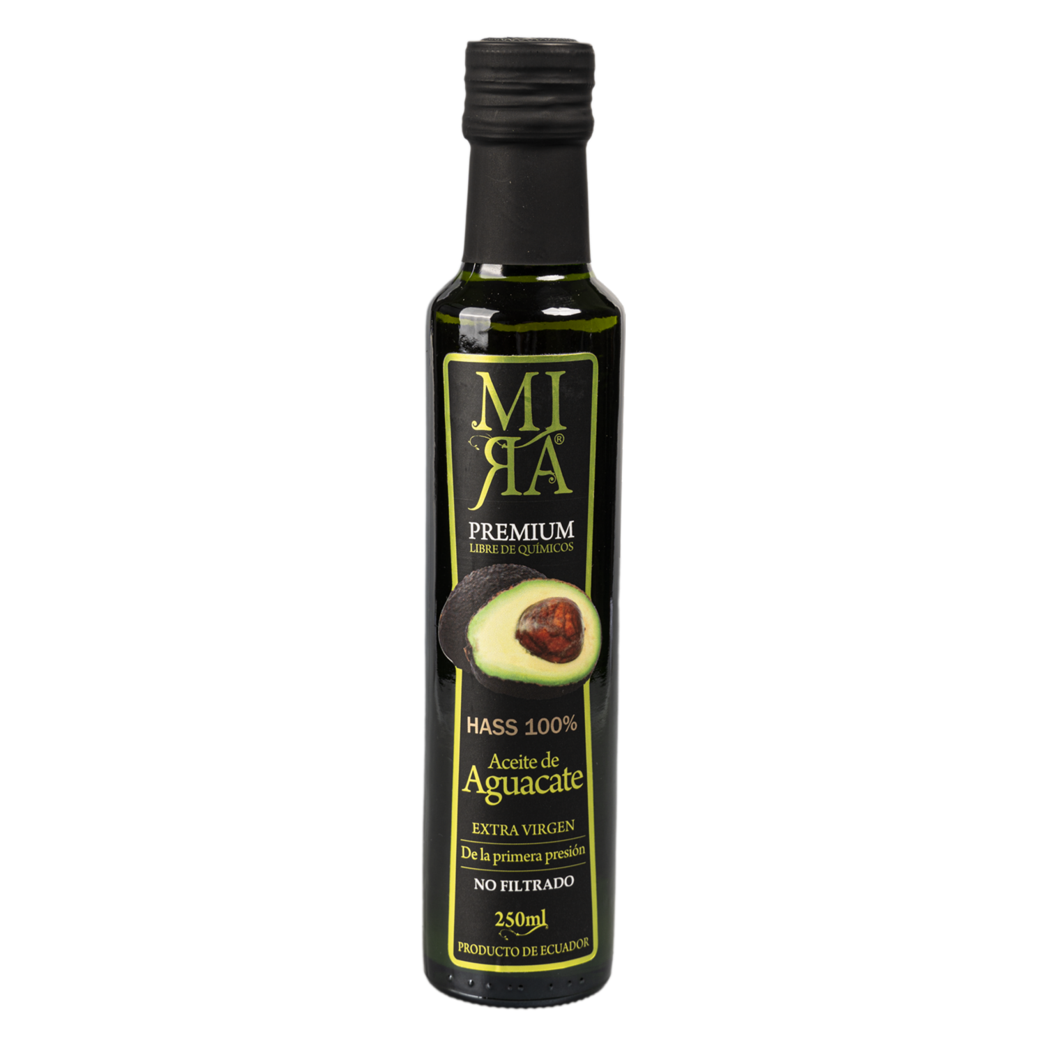 Aceite De Aguacate Hass 100% Extra virgen MIRA 250 Ml