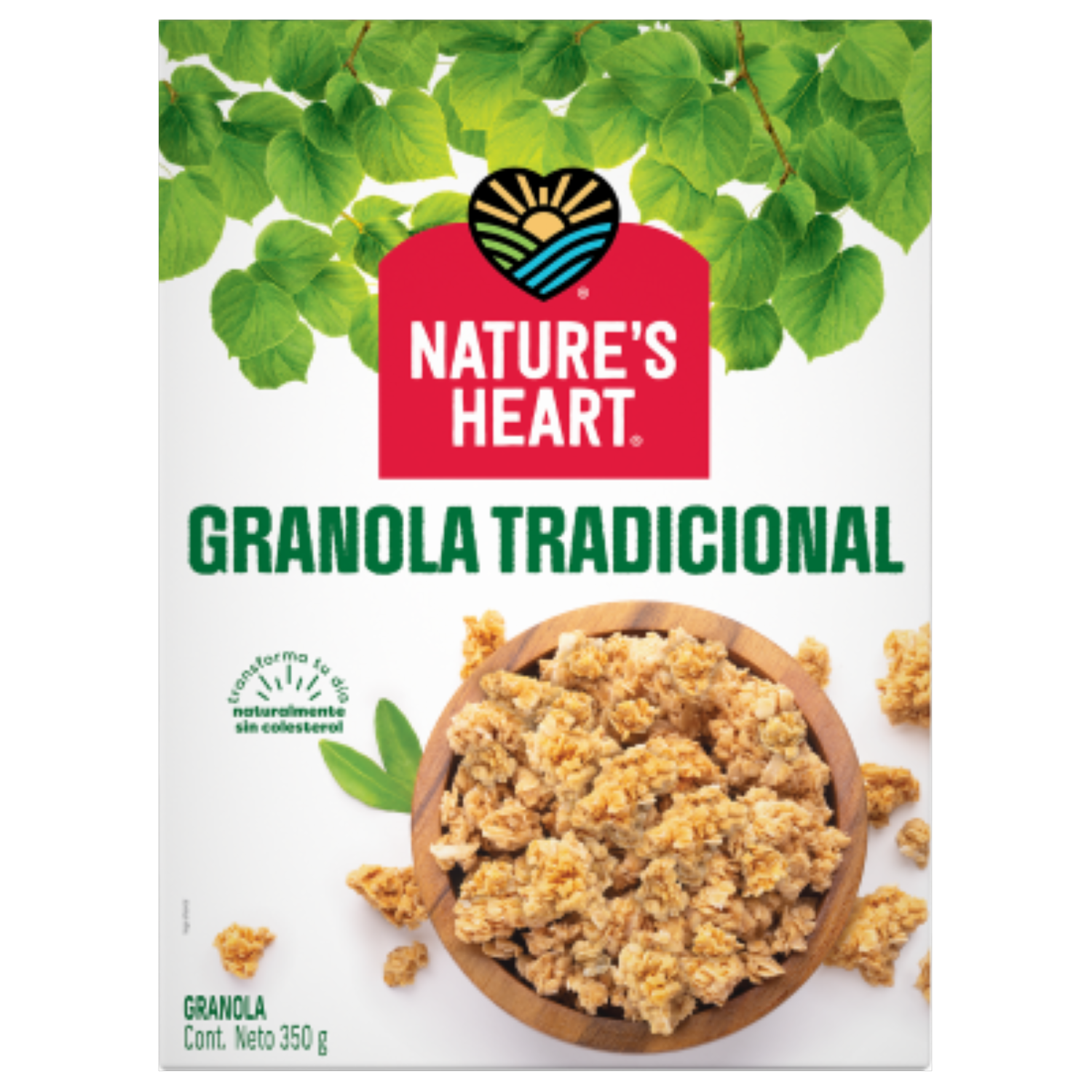 Granola Crocante Tradicional NATURE´S HEART 350 G