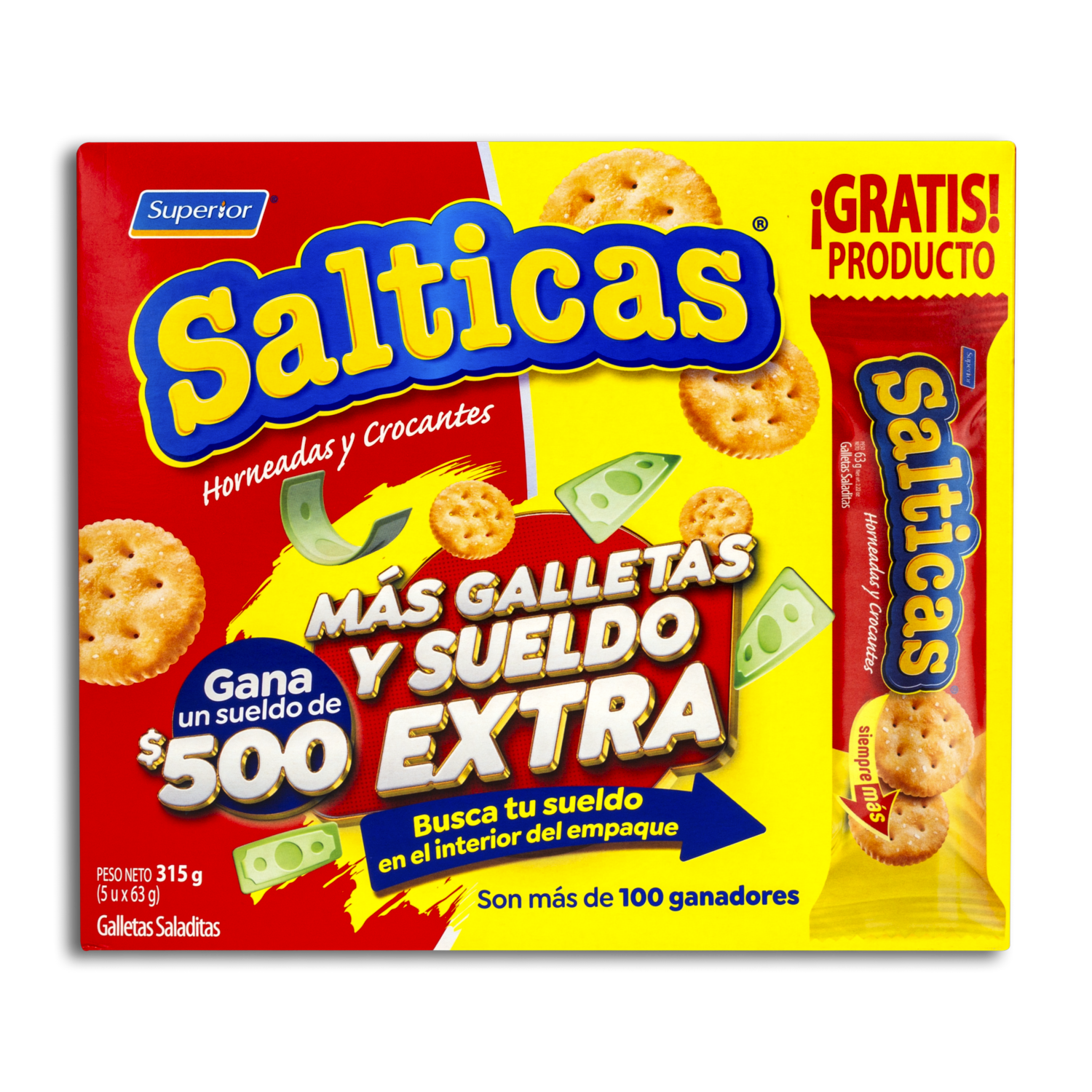 Galletas De Sal SALTICAS 315 G