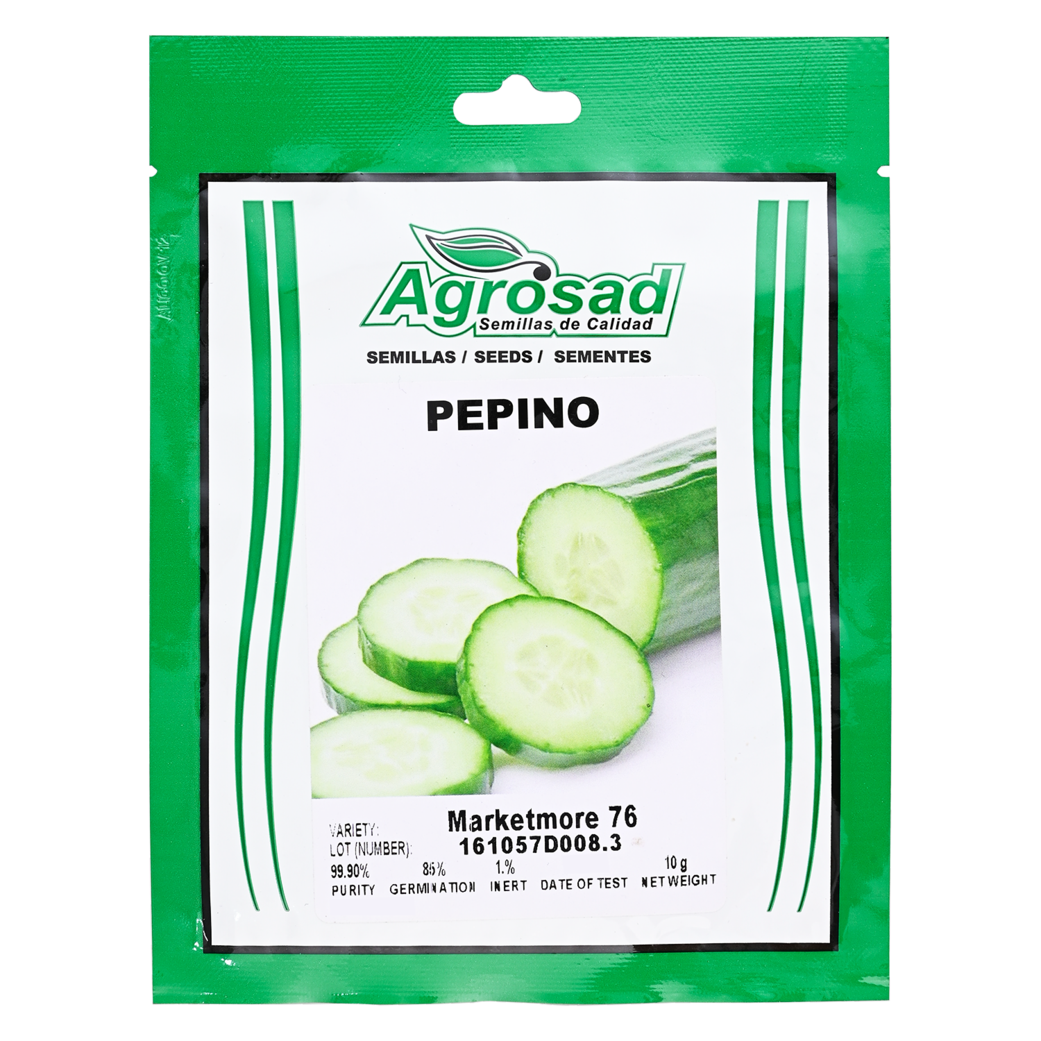 Semillas De Pepinillo AGROSAD 10 g