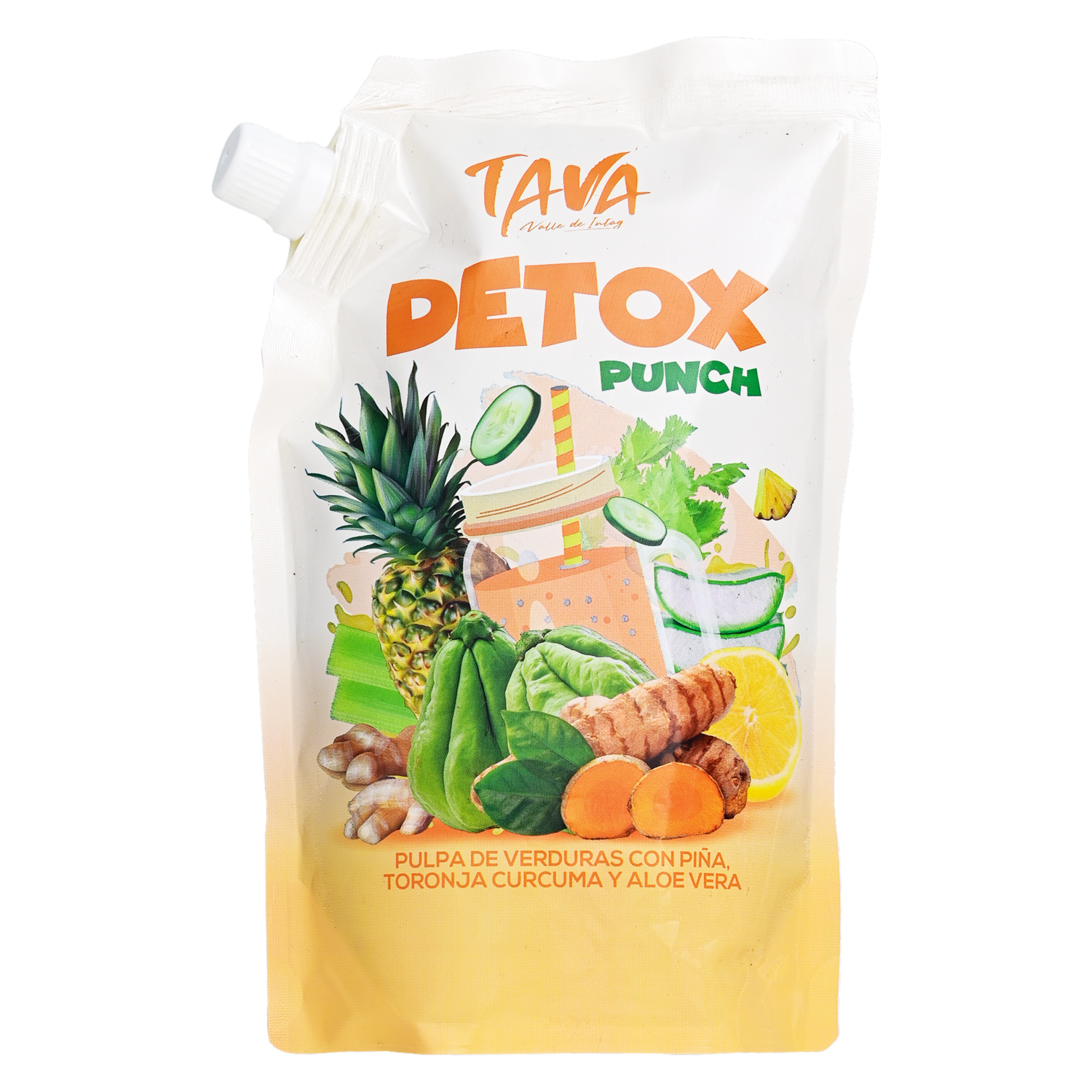 Pulpa Detox Punch TAVA 500 Ml