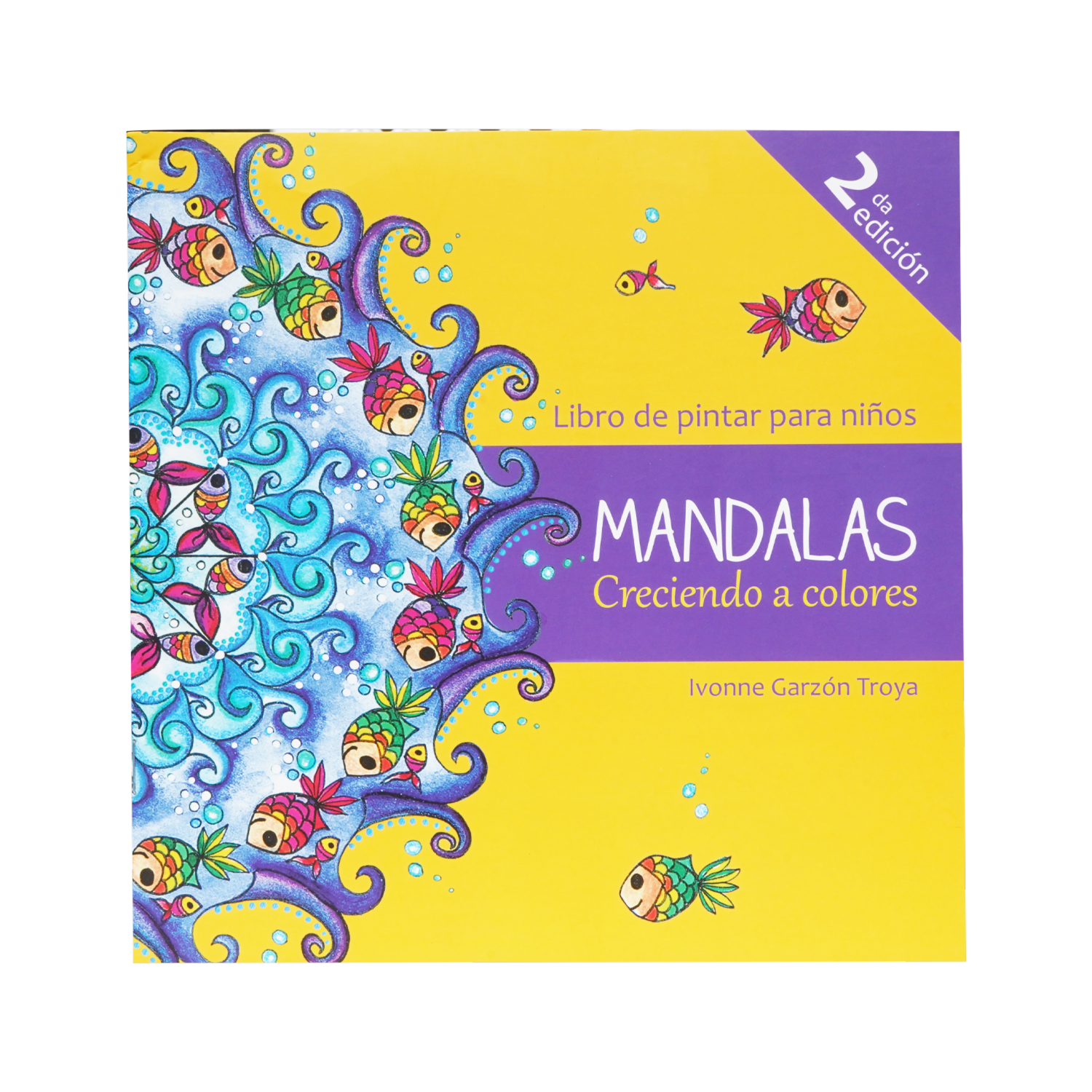Libro Mandalas Creciendo A Colores LIBRO DIVO 20 Páginas