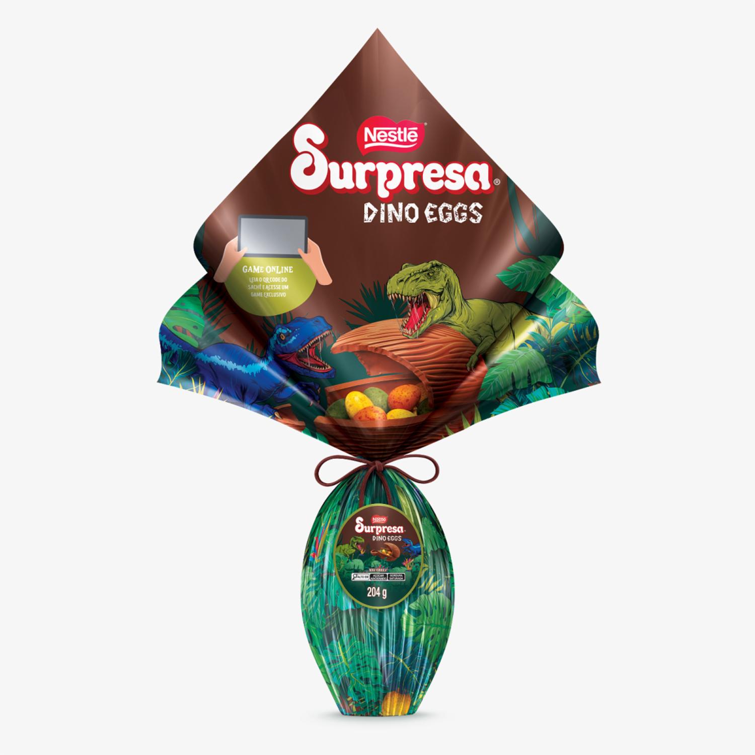 Huevo De Pascua De Chocolate Dinosaurio Sorpresa NESTLÉ 204 G