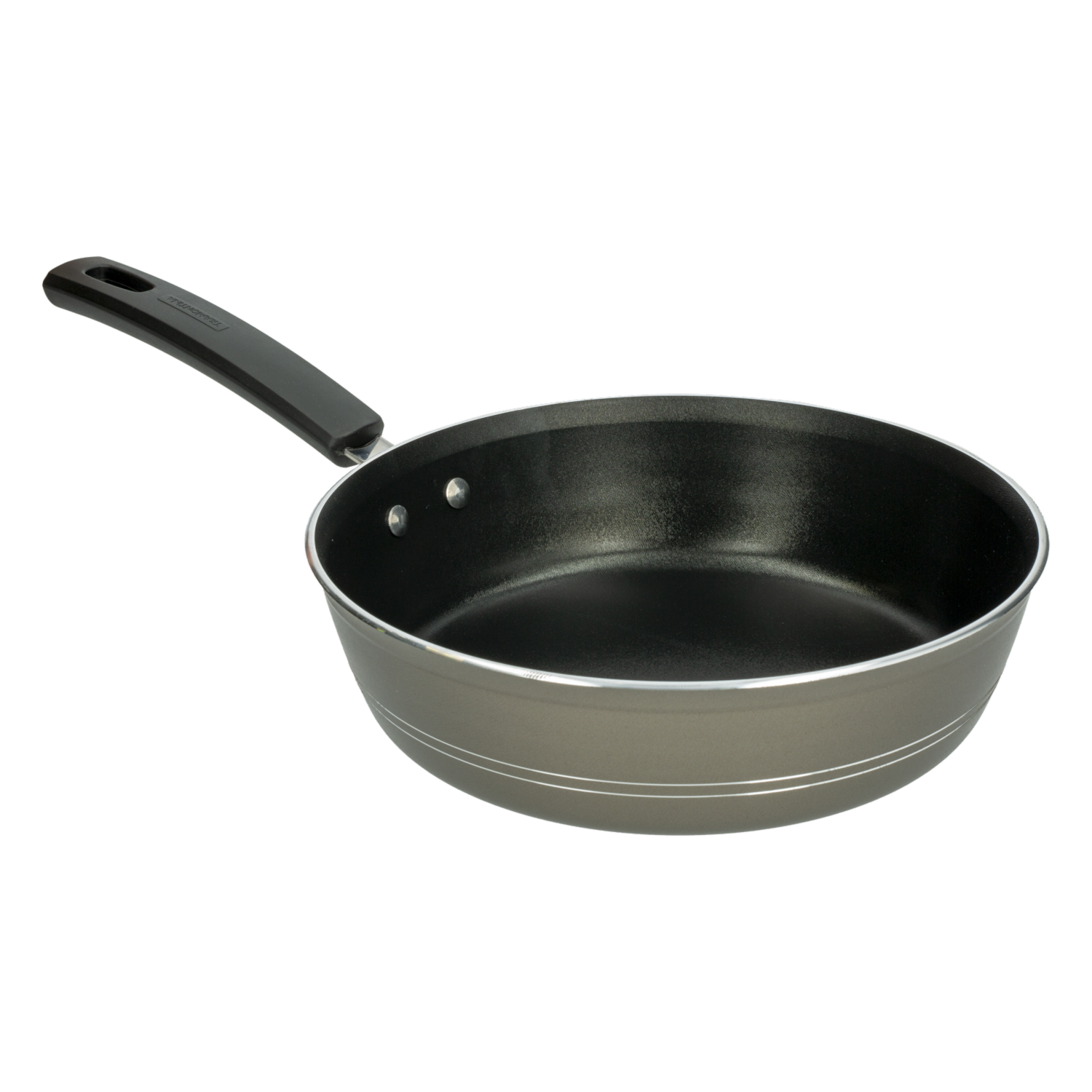 Sartén Hondo Línea Sicilia Con Tapa Color Café TRAMONTINA 24 CM