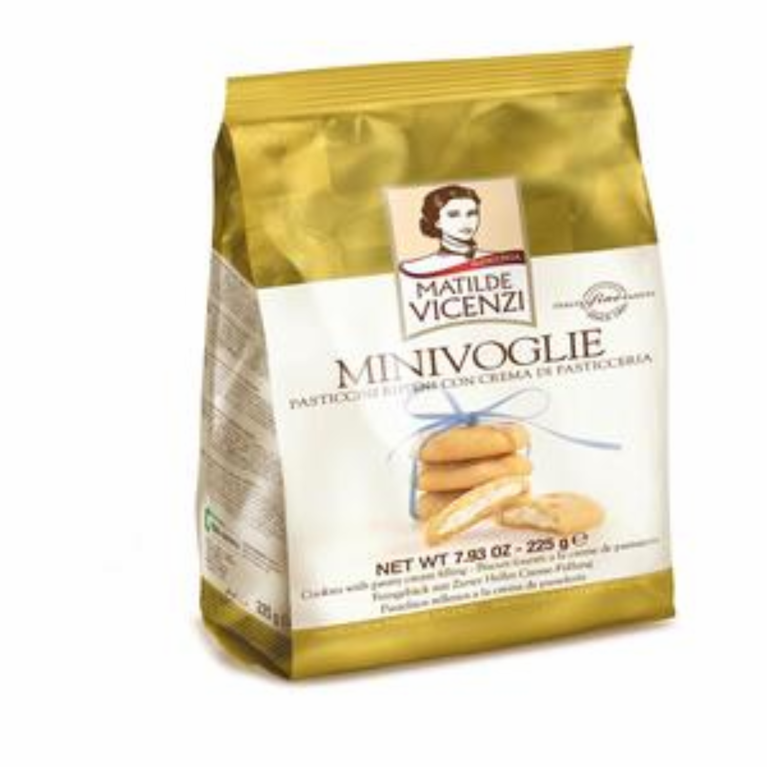 Pastelitos Rellenos De Crema Pastelería MATILDE VICENZI 225 g