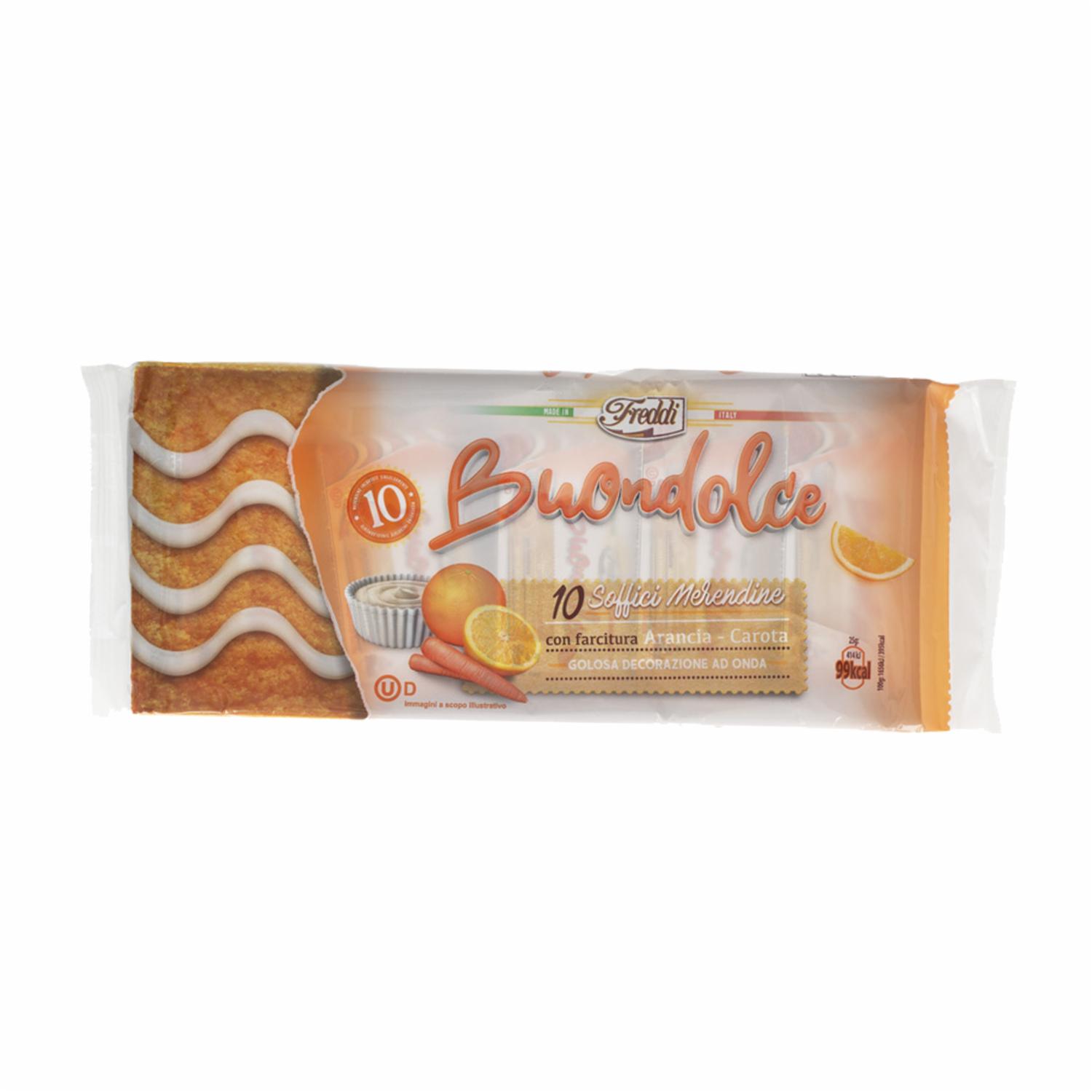 Tartita Rellena De Naranja Y Zanahoria FREDDI 250 G