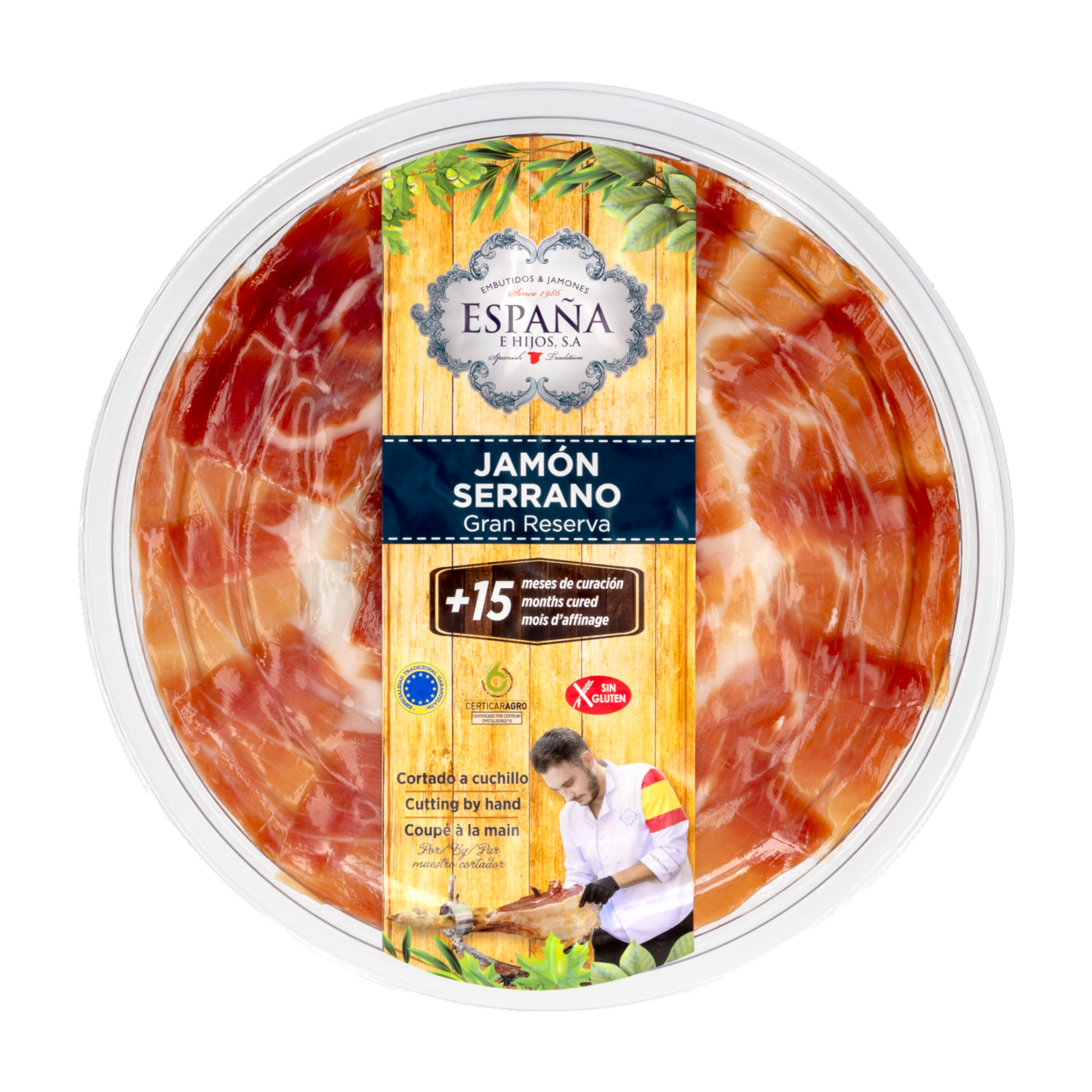 Jamón Serrano Gran Reserva MIGUEL ESPAÑA E HIJOS 90 G