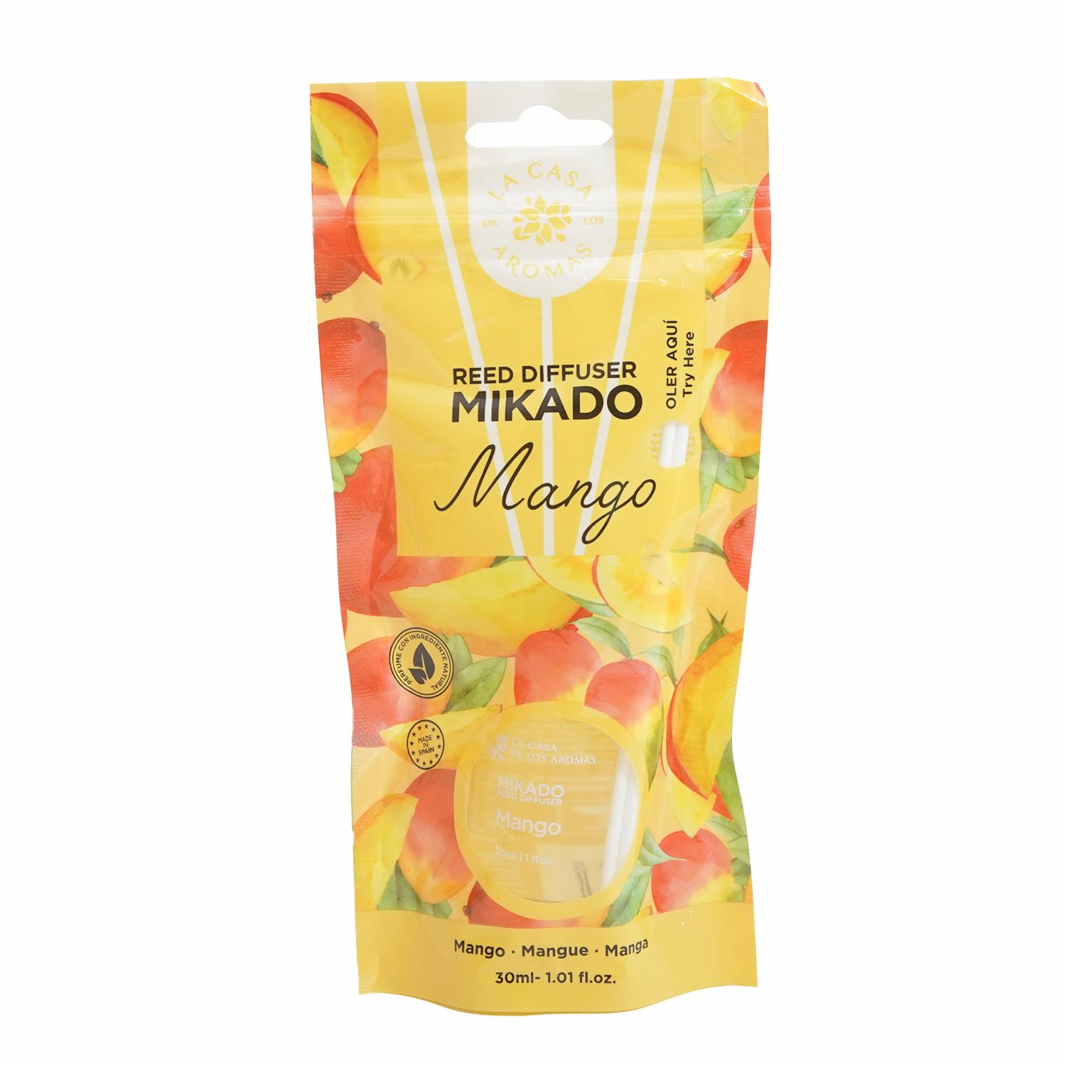 Ambientador Mikado Bambú Reed Mango LA CASA DE LOS AROMAS 30 Ml