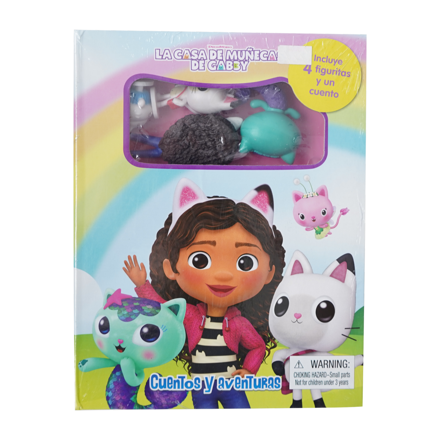 Libro Uni Gabbys Dollhouse Cuentos Y Aventuras MR.BOOKS 15 Páginas