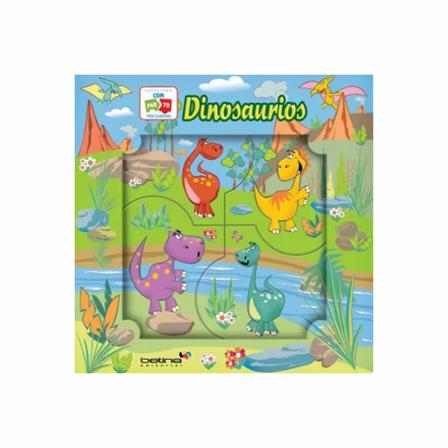 Comparto Mis Cuentos Dinosaurios BETINA EDITORIAL 8 Páginas