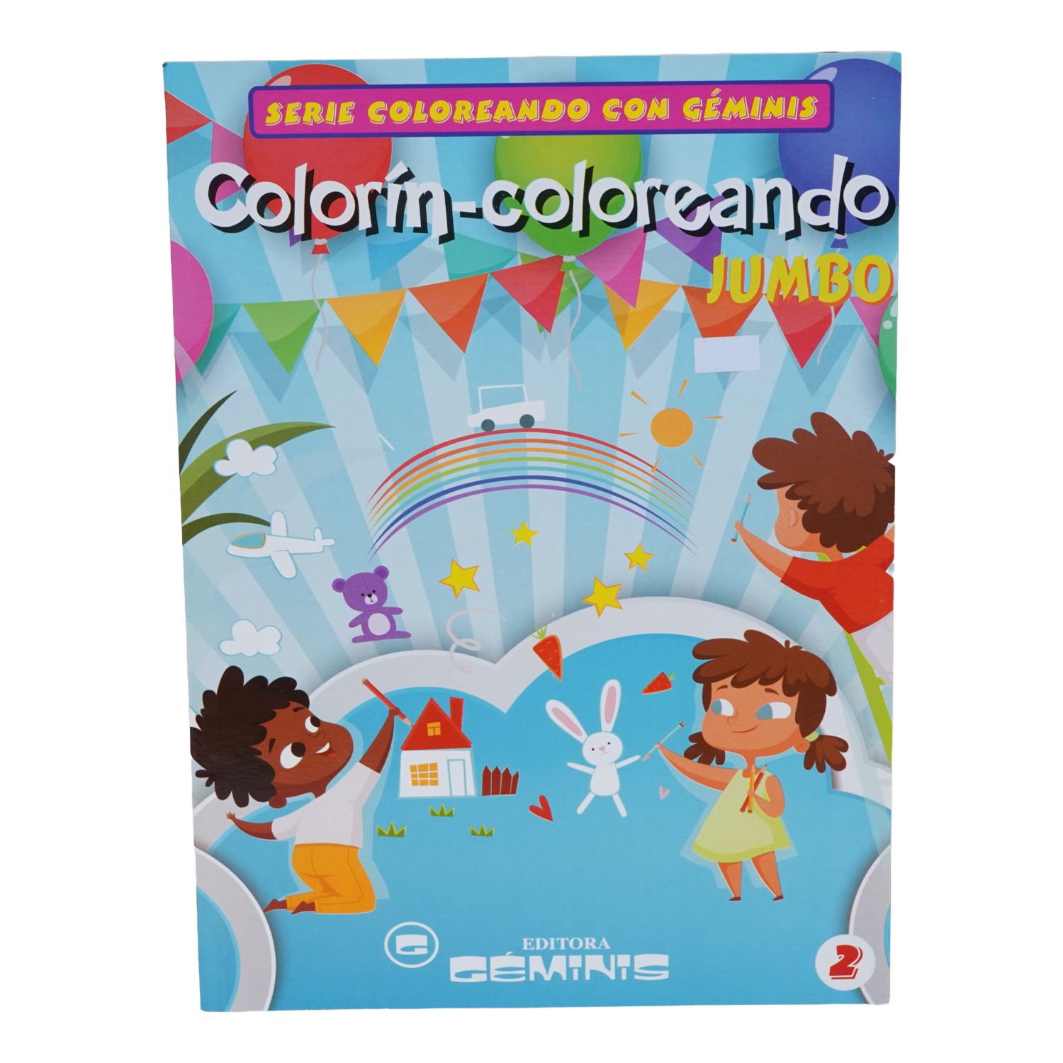 Libro Colorín Colorando Jumbo 2 RADMANDÍ 15 Páginas