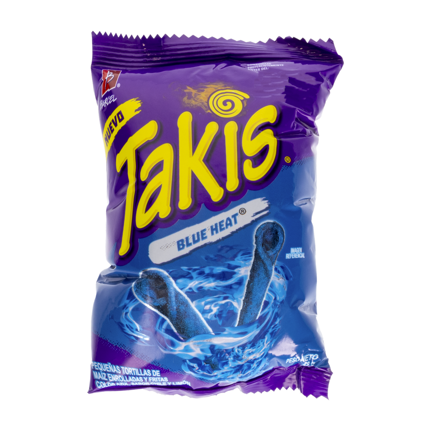 Takis Bocaditos De Maíz Blue Heat BARCEL 42 G