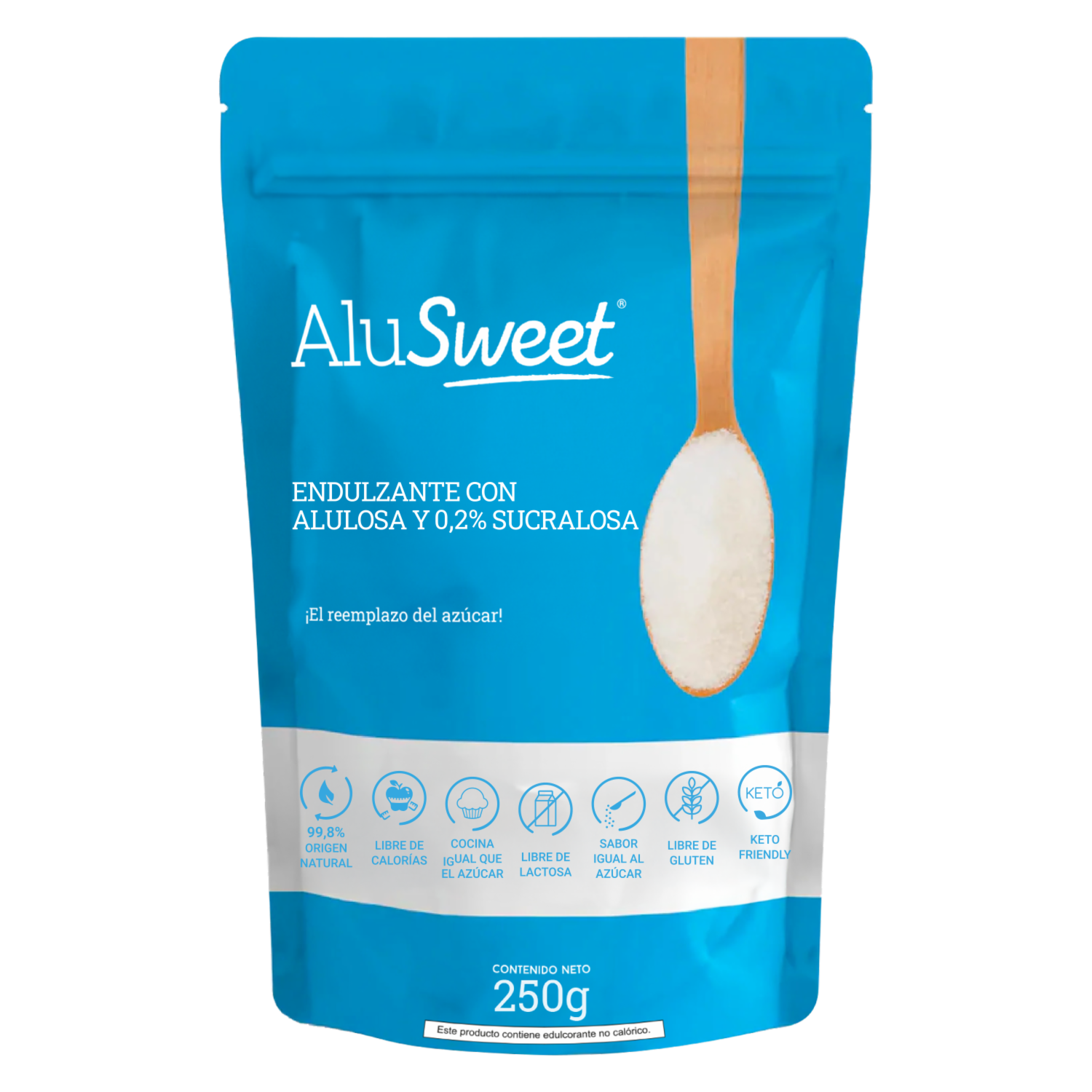 Endulzante Alulosa  En Polvo ALUSWEET 250 G