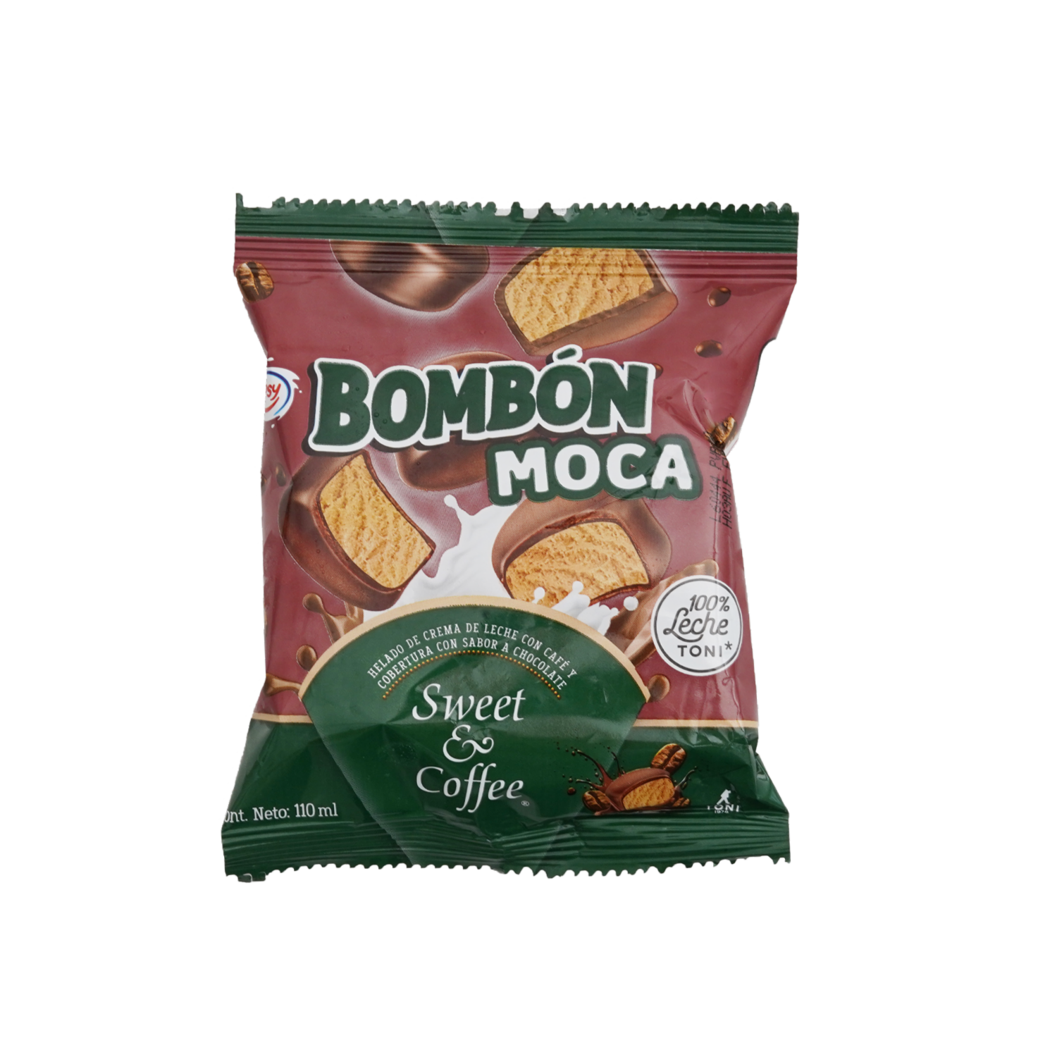 Helado Bombón Moca Sweet & Coffe TOPSY 96,82 G