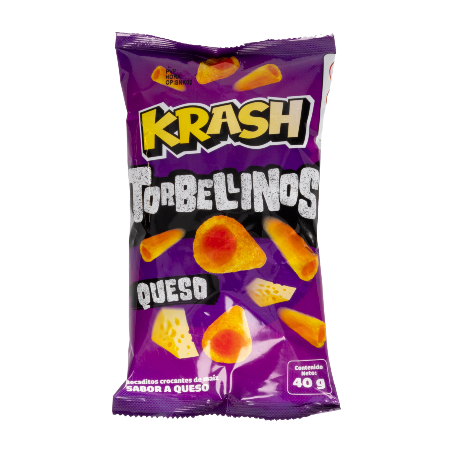 Bocaditos De Queso Torbellinos KRASH 40 G