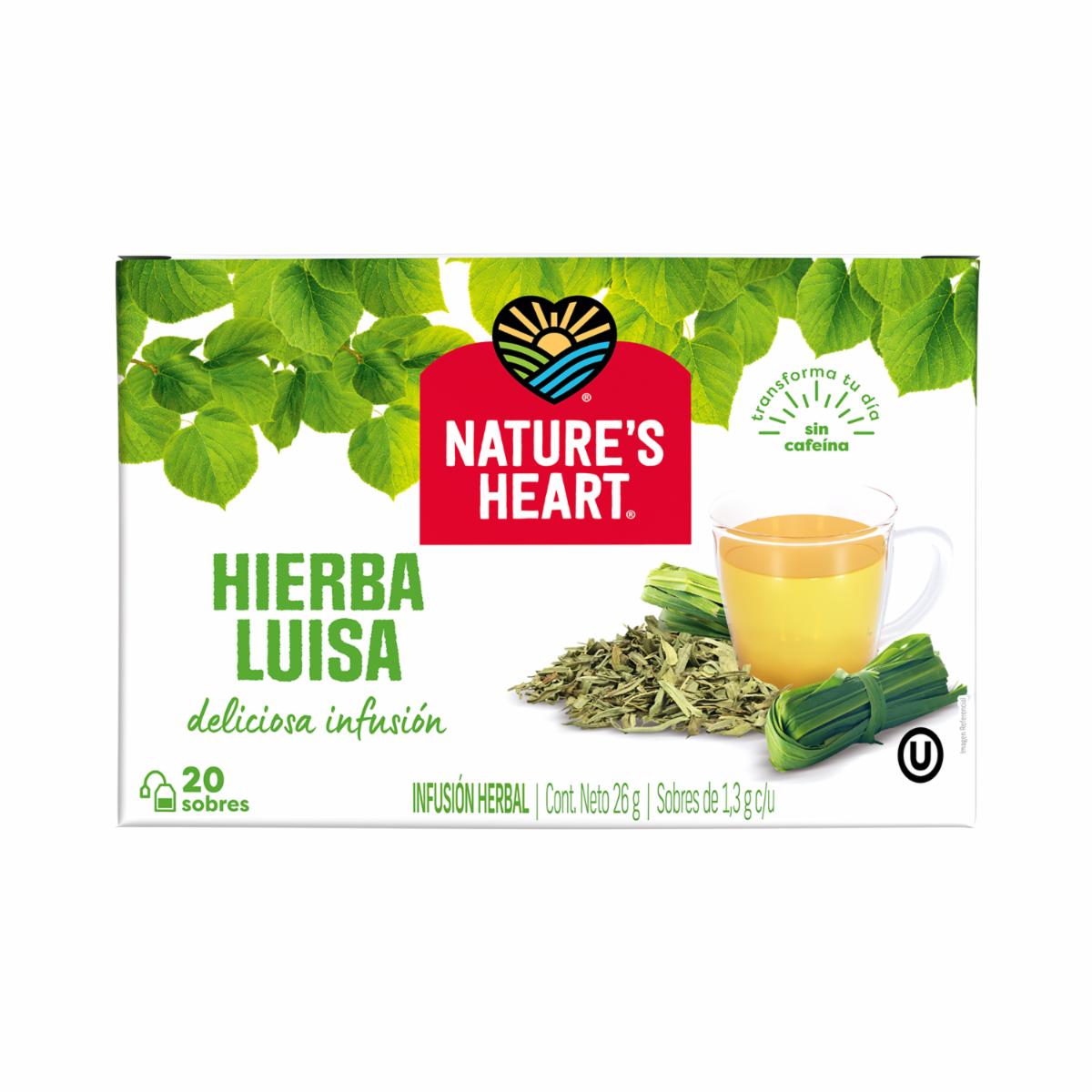 Infusión Hierba Luisa NATURES HEART 20 X 1 G