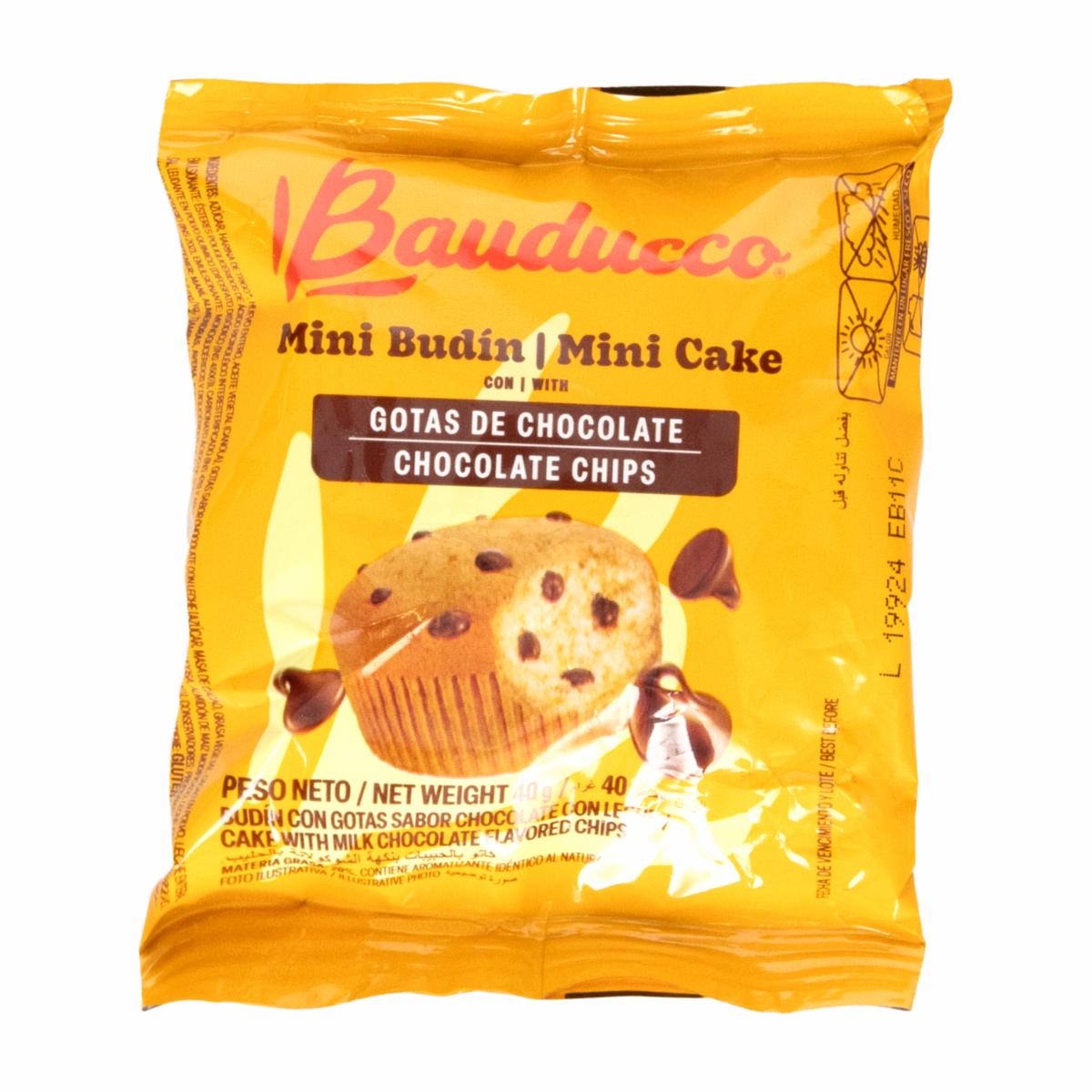 Mini Budín Vainilla Gotas De Chocolate BAUDUCCO 40 G