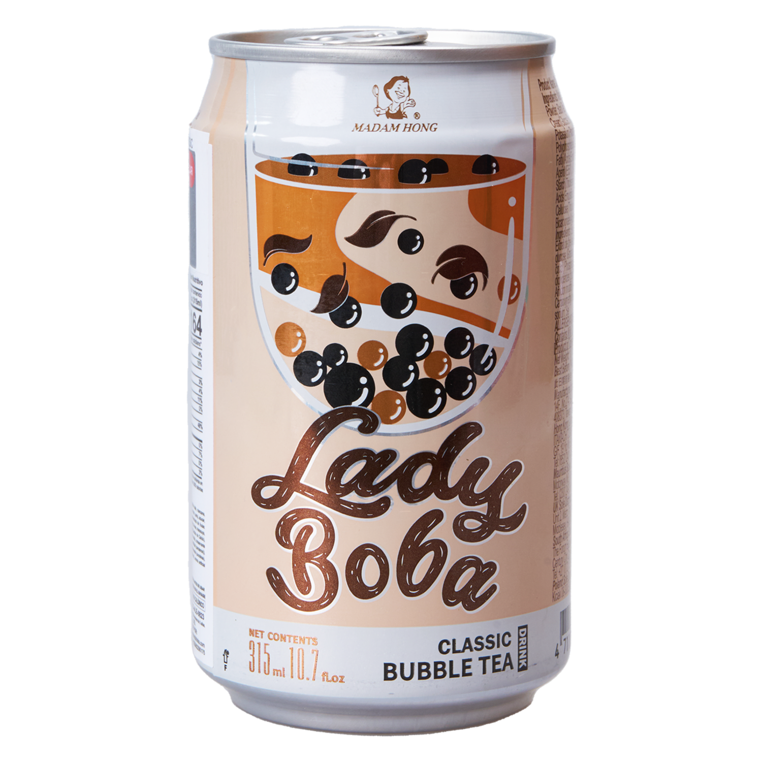 Bubble Tea Clásico LADY BOBA 315 Ml