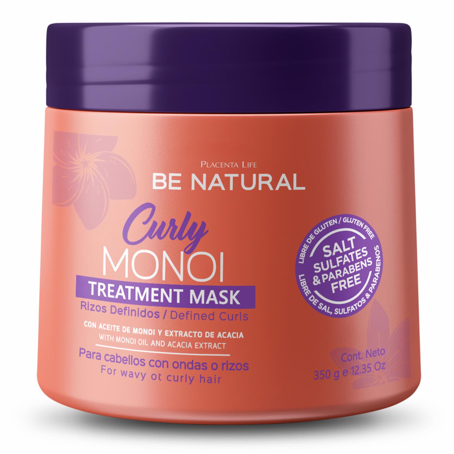 Tratamiento Capilar Natural Para  Rizos BE NATURAL 350 G