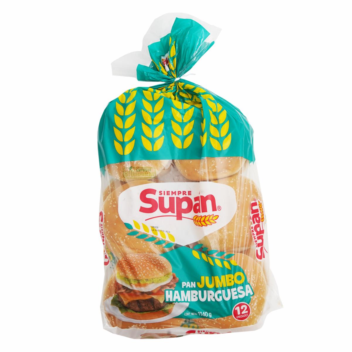Pan Redondo Jumbo SUPÁN X 12 Uds