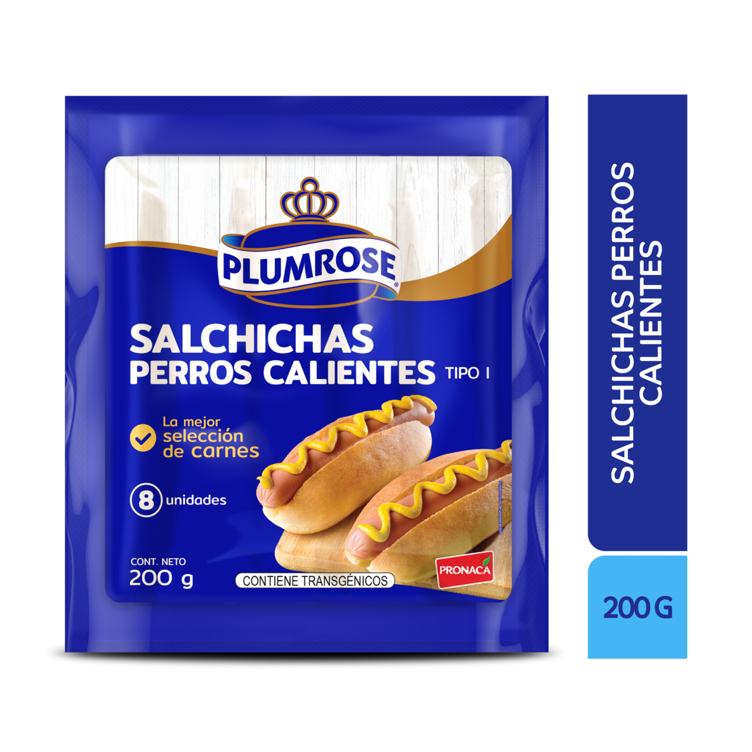 Salchichas Para Hot Dog PLUMROSE 200 G