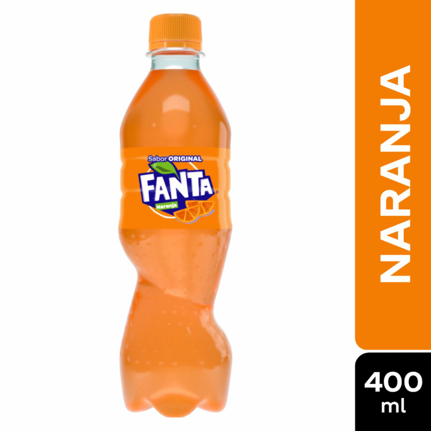 Bebida Gaseosa Sabor A Naranja FANTA 400 Ml