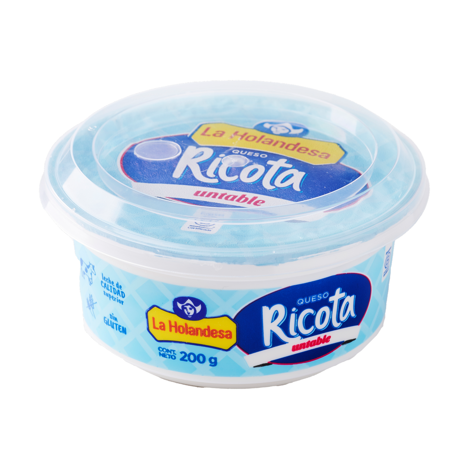 Queso Ricota Untable LA HOLANDESA 200 G