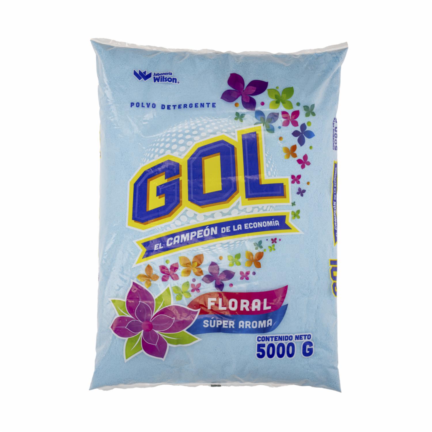 Detergente En Polvo Aroma Floral GOL 5000 G