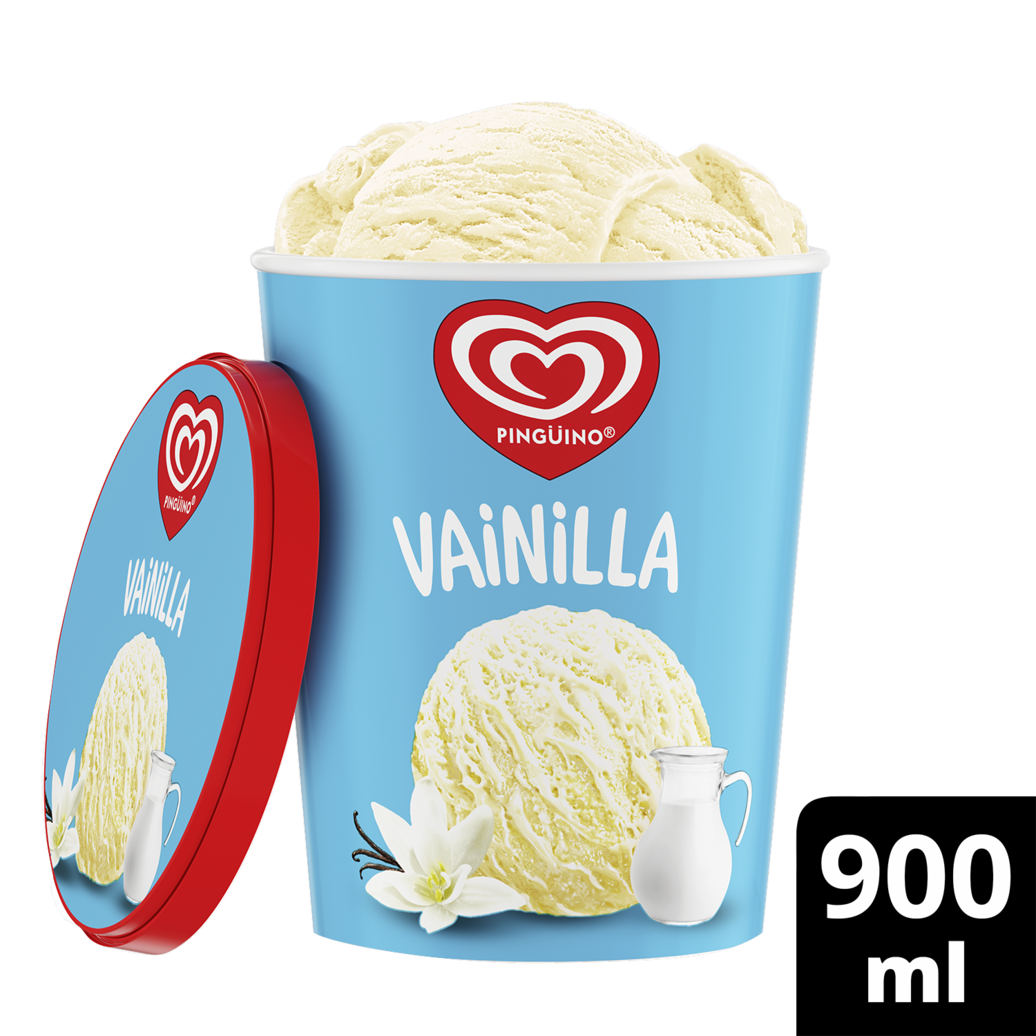 Helado Cremossito Vainilla PINGÜINO 900 Ml