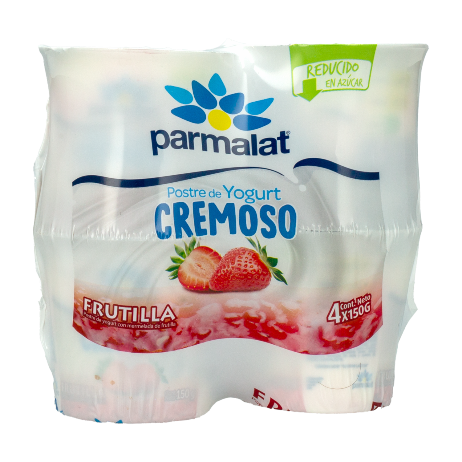 Postre De Yogurt Con Frutilla PARMALAT 4 X 150 G