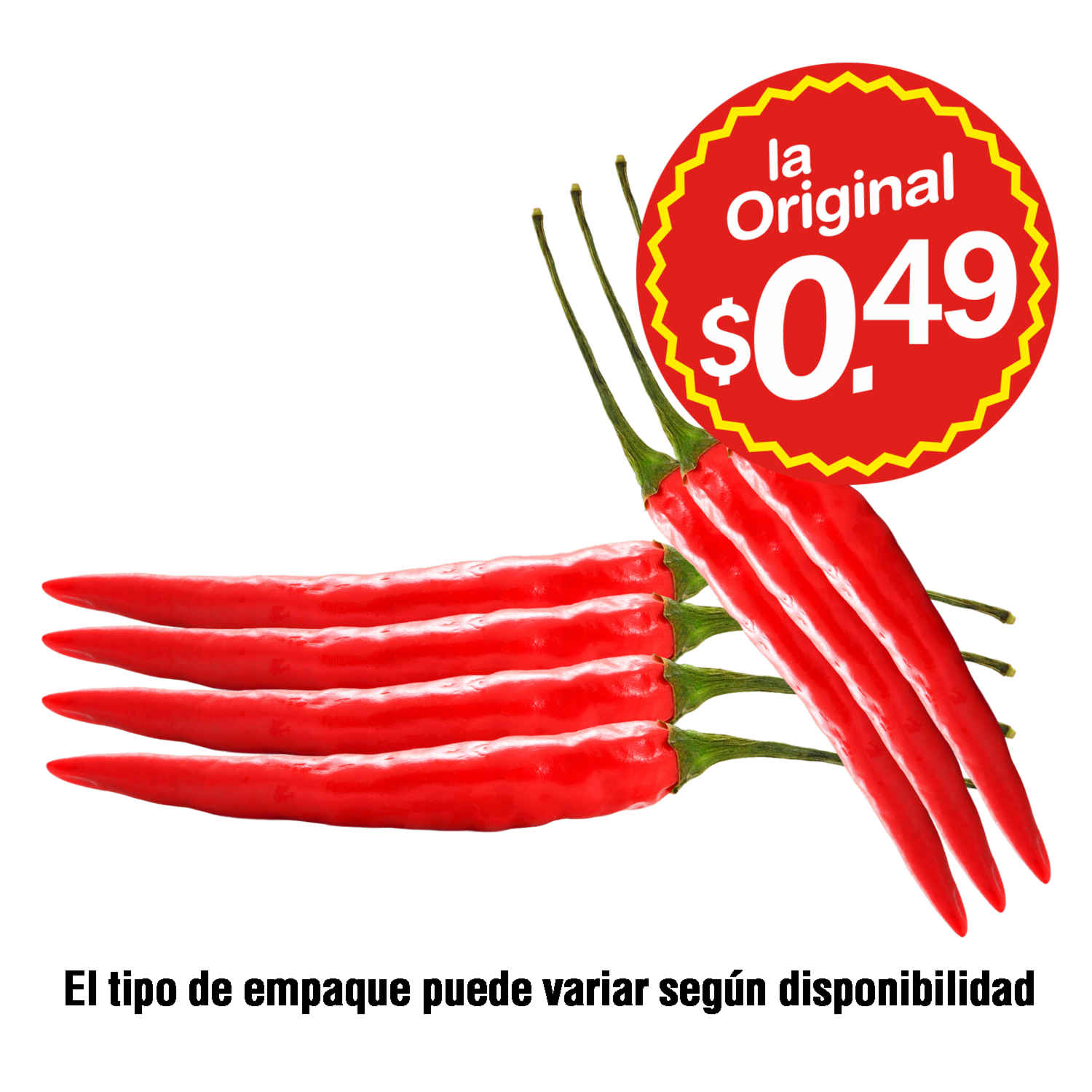 Ají Rojo LA ORIGINAL 160 G