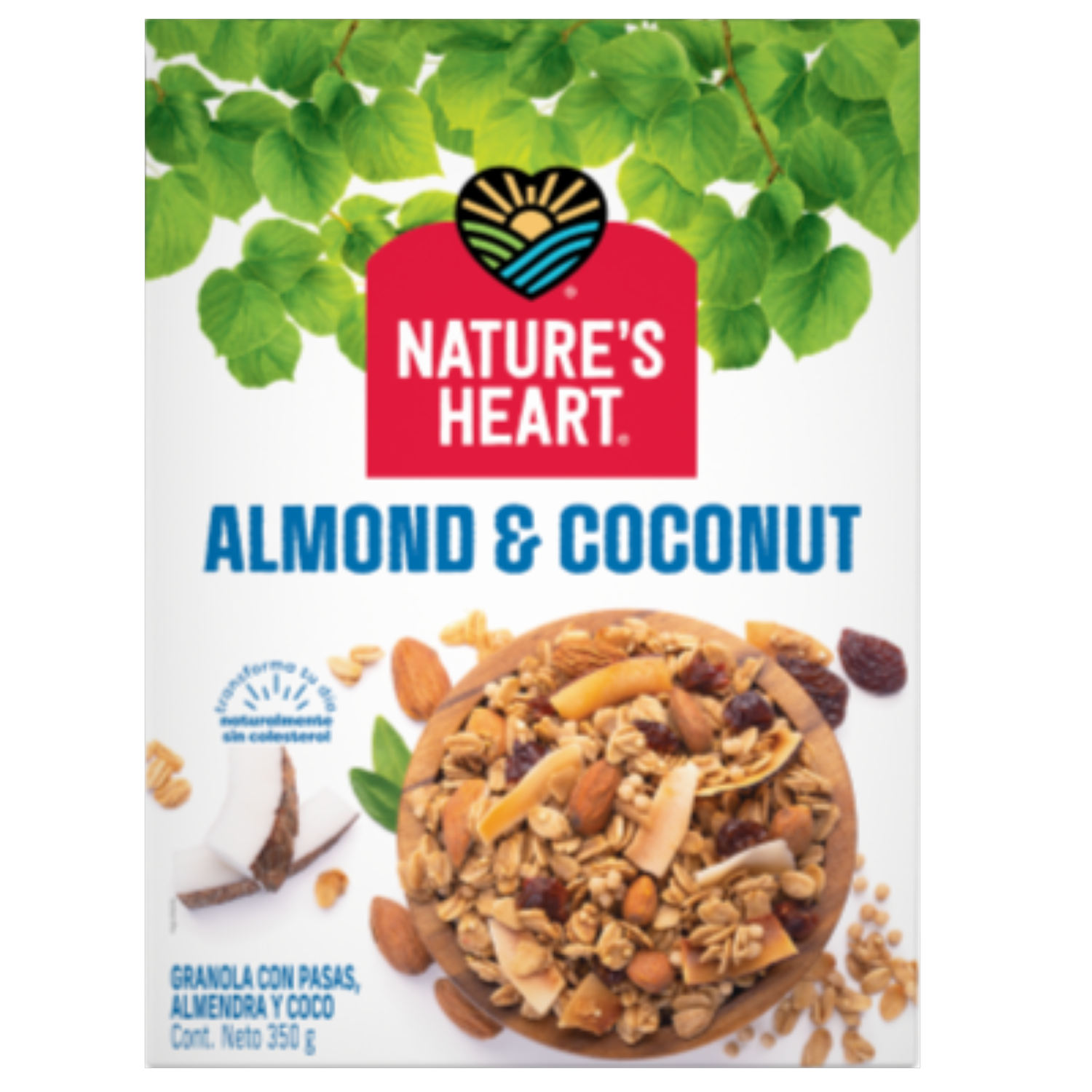 Granola Crocante Almendra Y Coco NATURE´S HEART 350 G