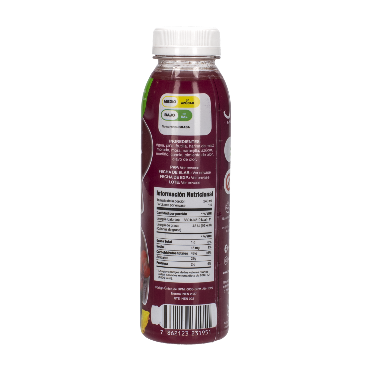 Colada Morada JUCY 360 Ml