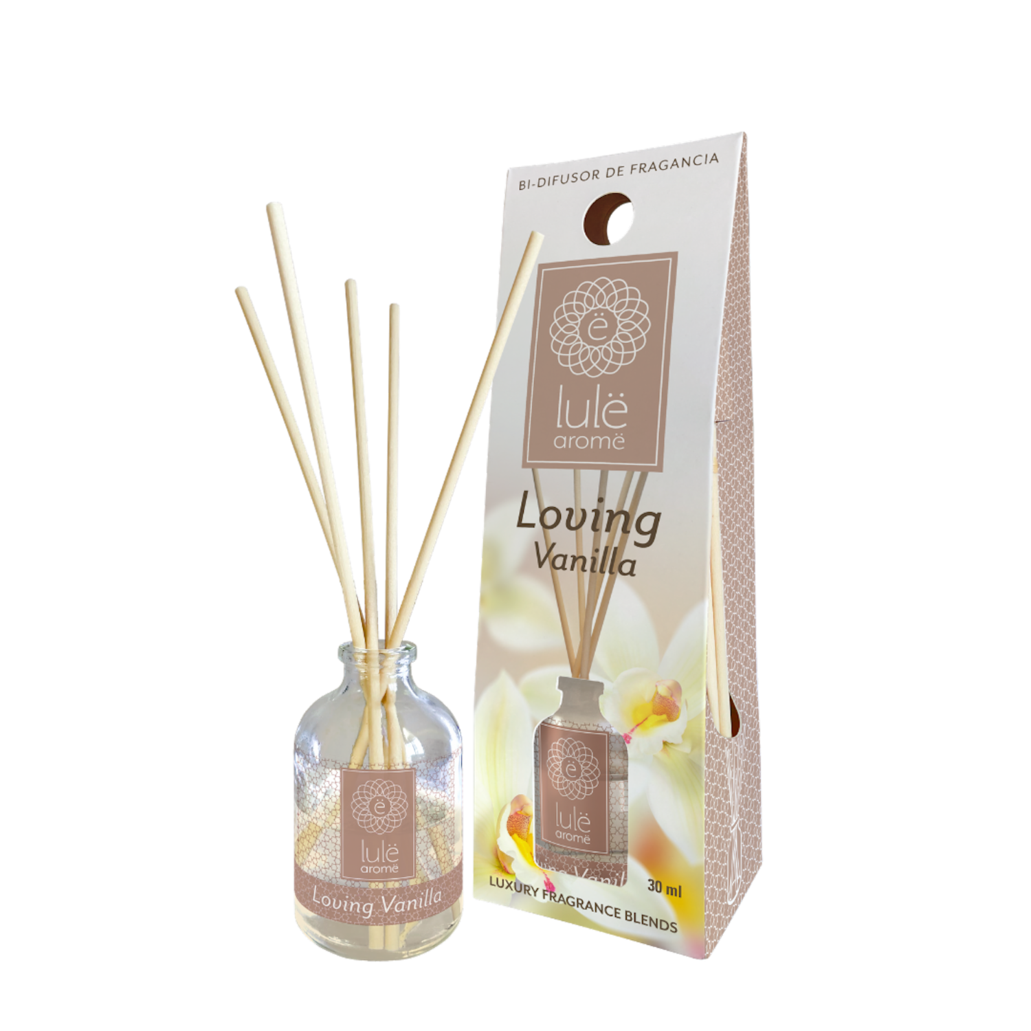 Difusor De Fragancia Loving Vainilla LULË 30 Ml