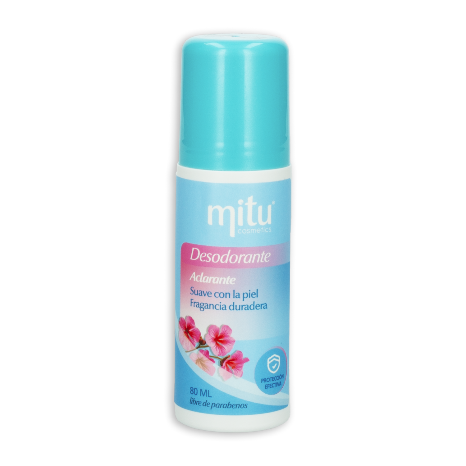 Desodorante En Roll On Para Dama Aclarante MITU 80  Ml