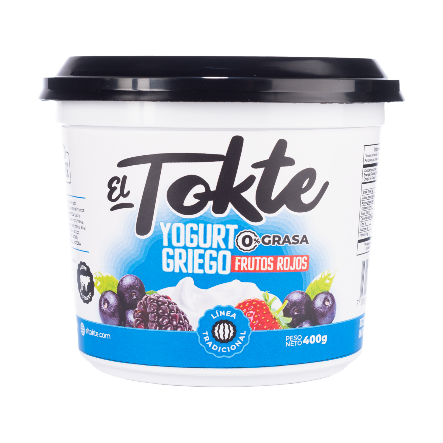 Yogurt Griego Frutos Rojos EL TOKTE 400 G