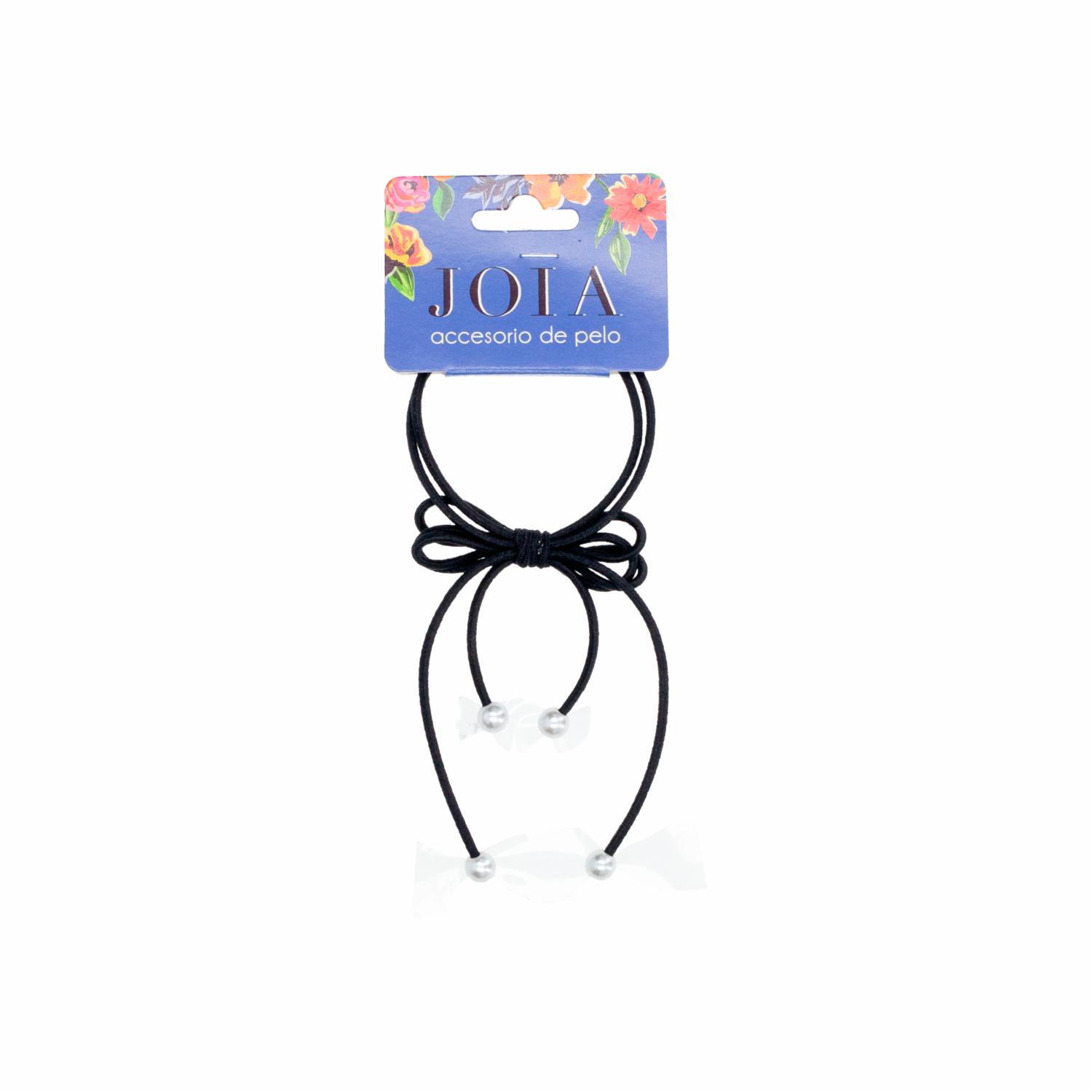 Vinchas De Cabello Tipo Elástico Negro Con Lazo HAIR WITH FLAIR Unidad