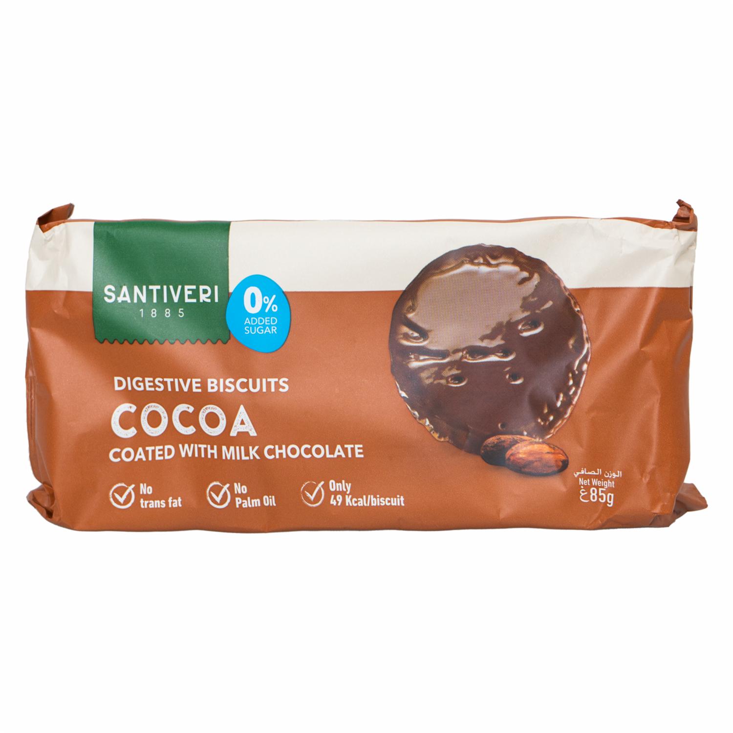 Galleta De Chocolate Sin Azúcar SANTIVERI 85 G